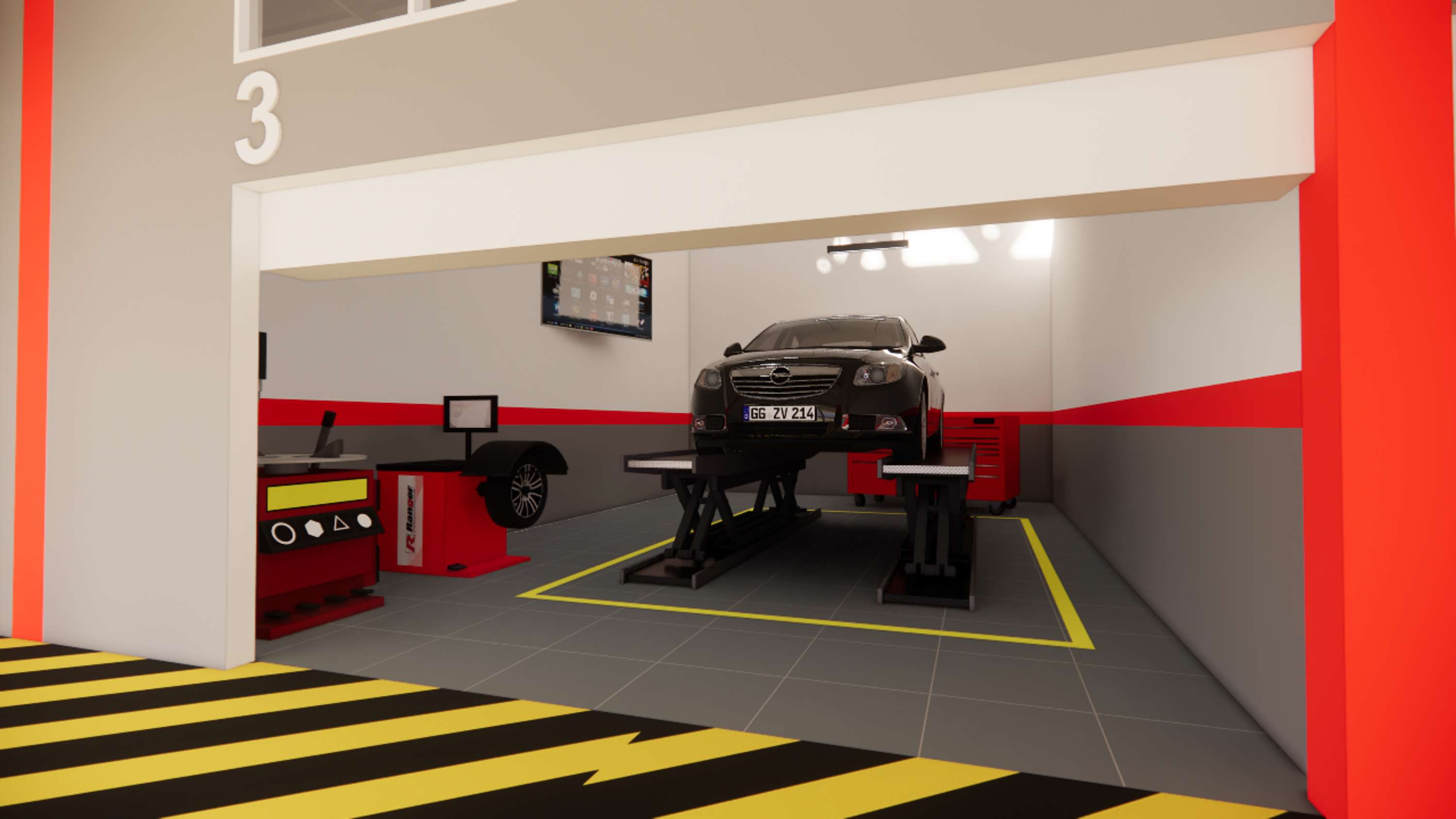 Architecture - TotalEnergies Car workshop by Lutfi Ibrahim
