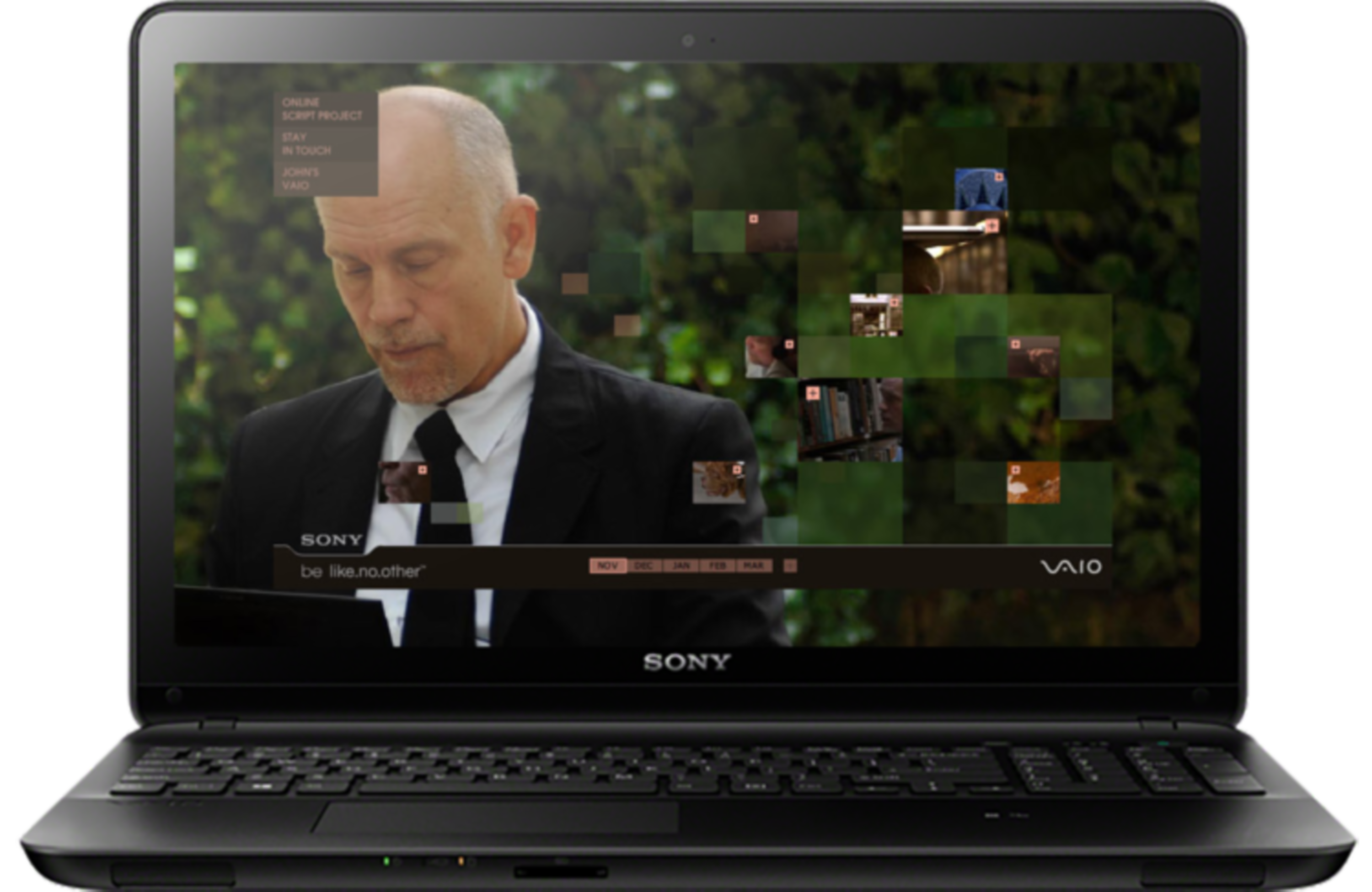Sony Vaio: The Online Script Project by Fabiana Xavier