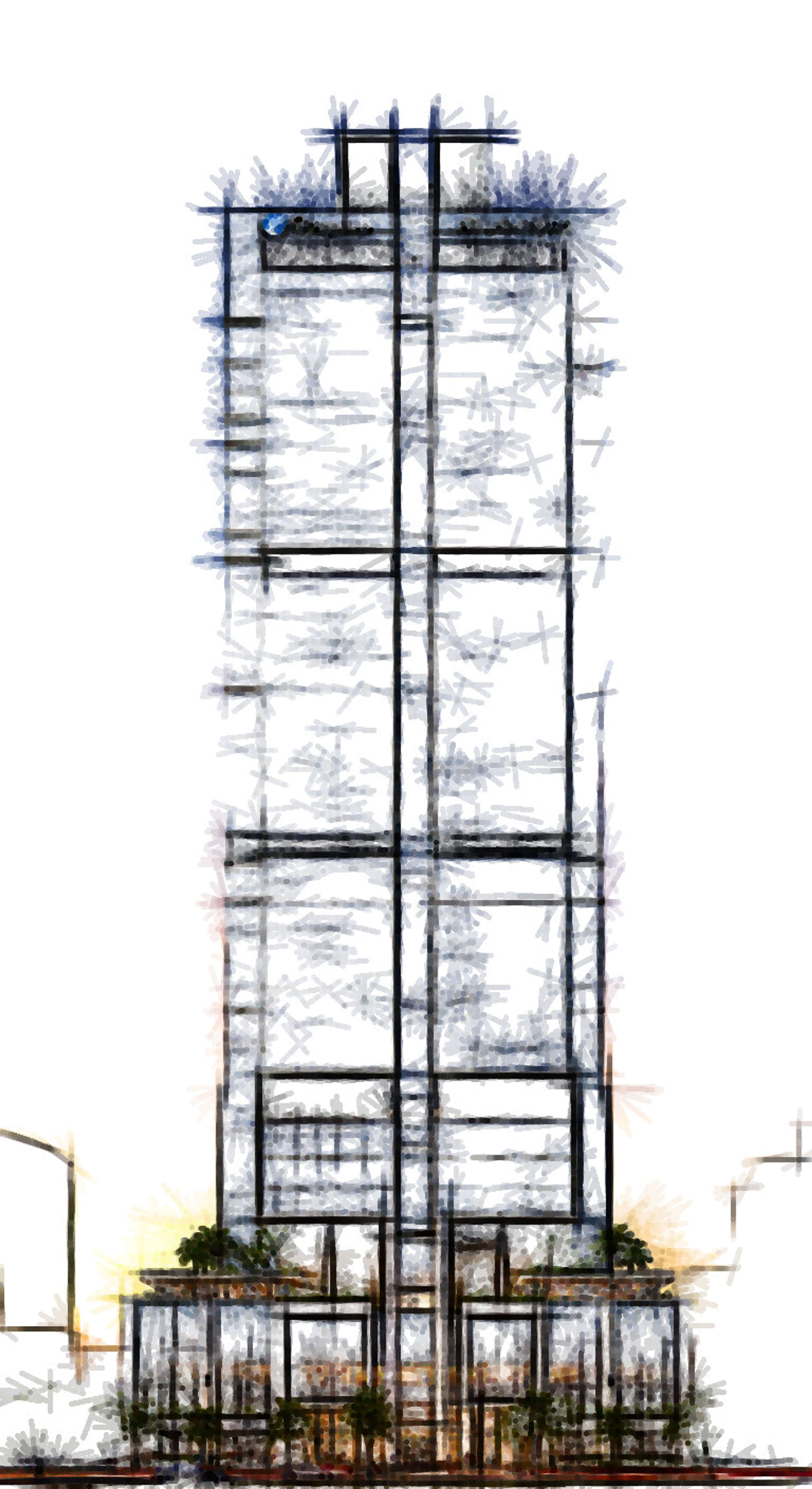 Architectural Sketches and Models - Bozelos by Panagiotis Bozelos