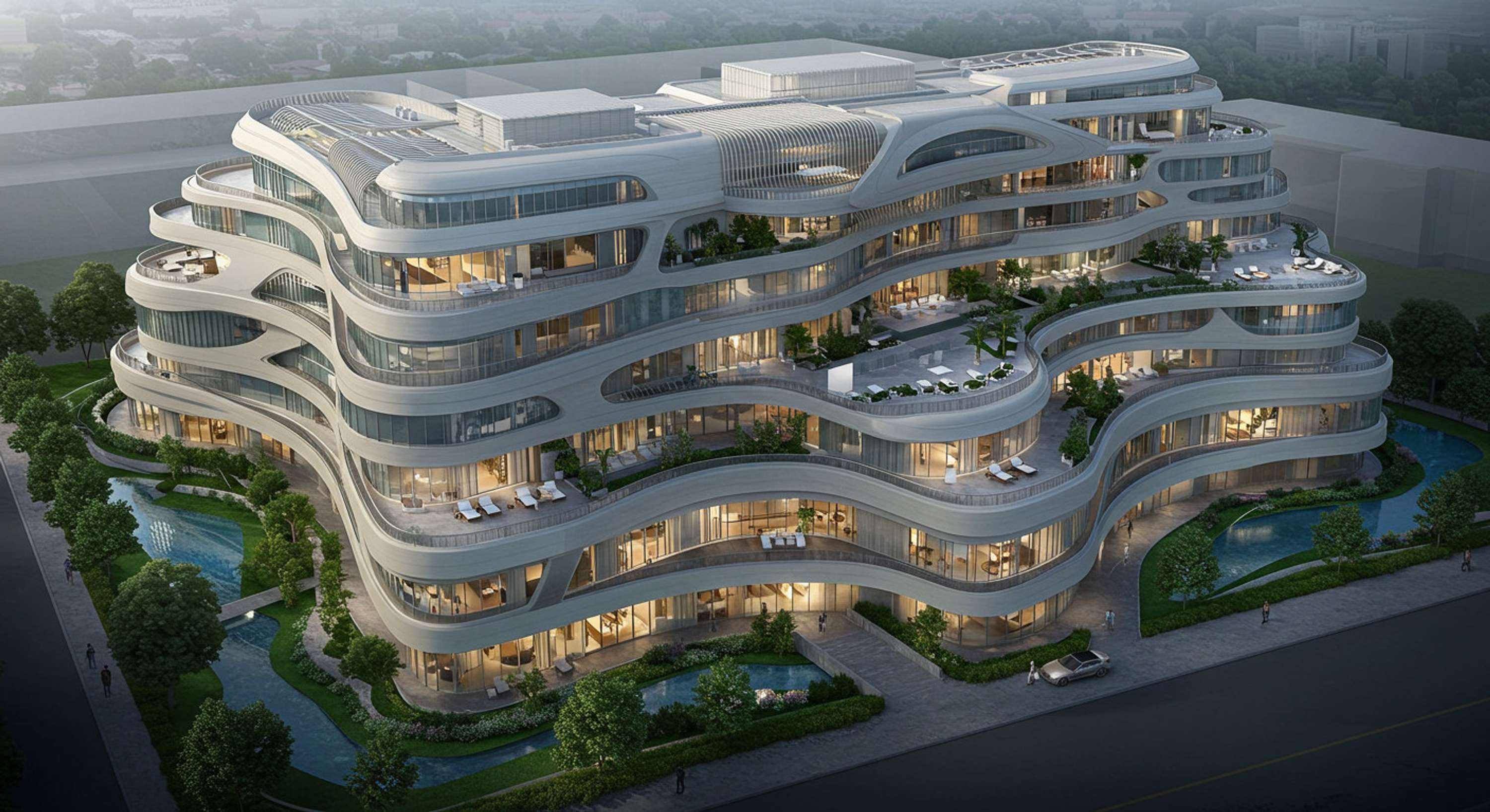 Architectural Sketches and Models - Bozelos by Panagiotis Bozelos