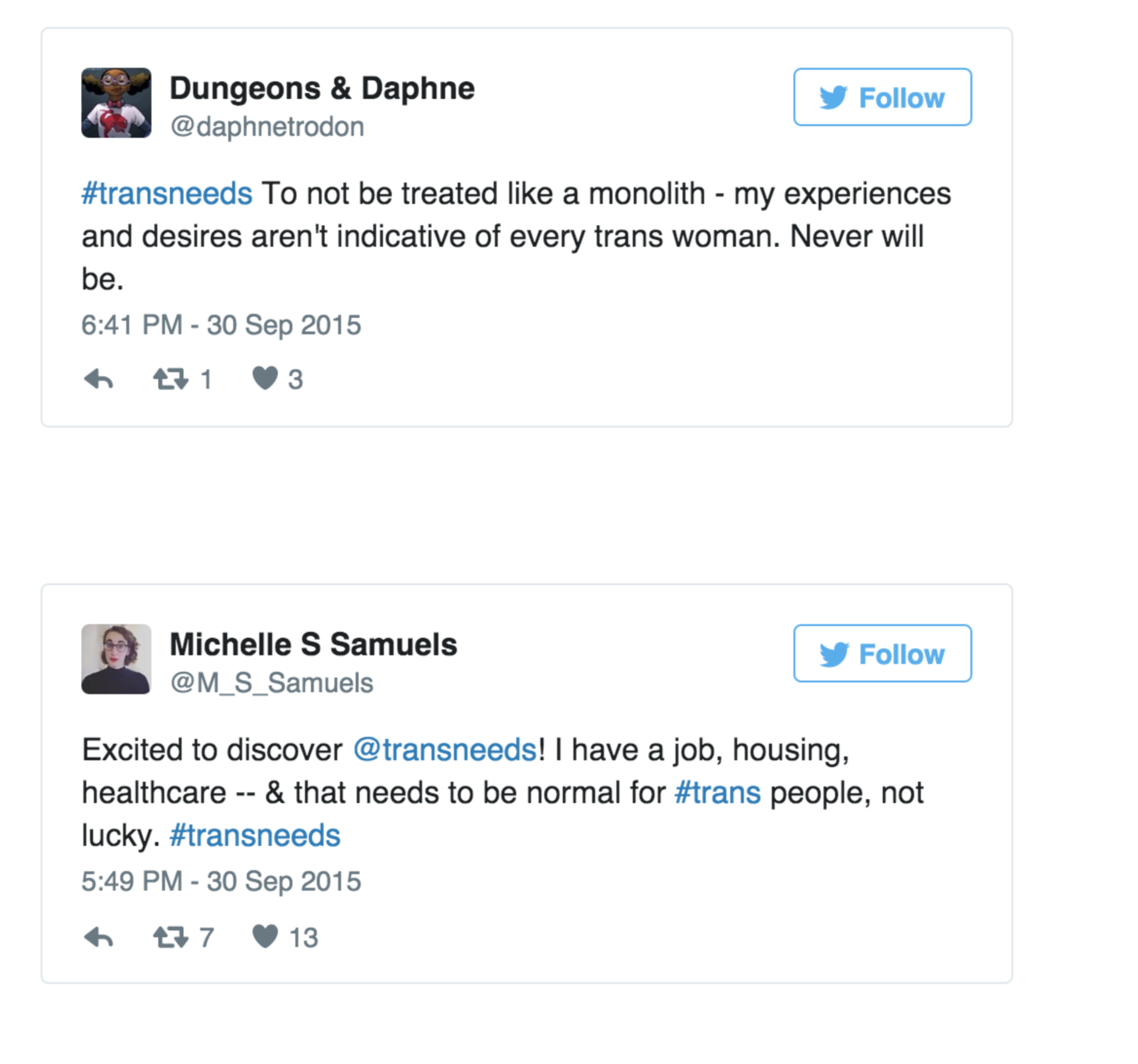 #Transneeds by Ina Fried