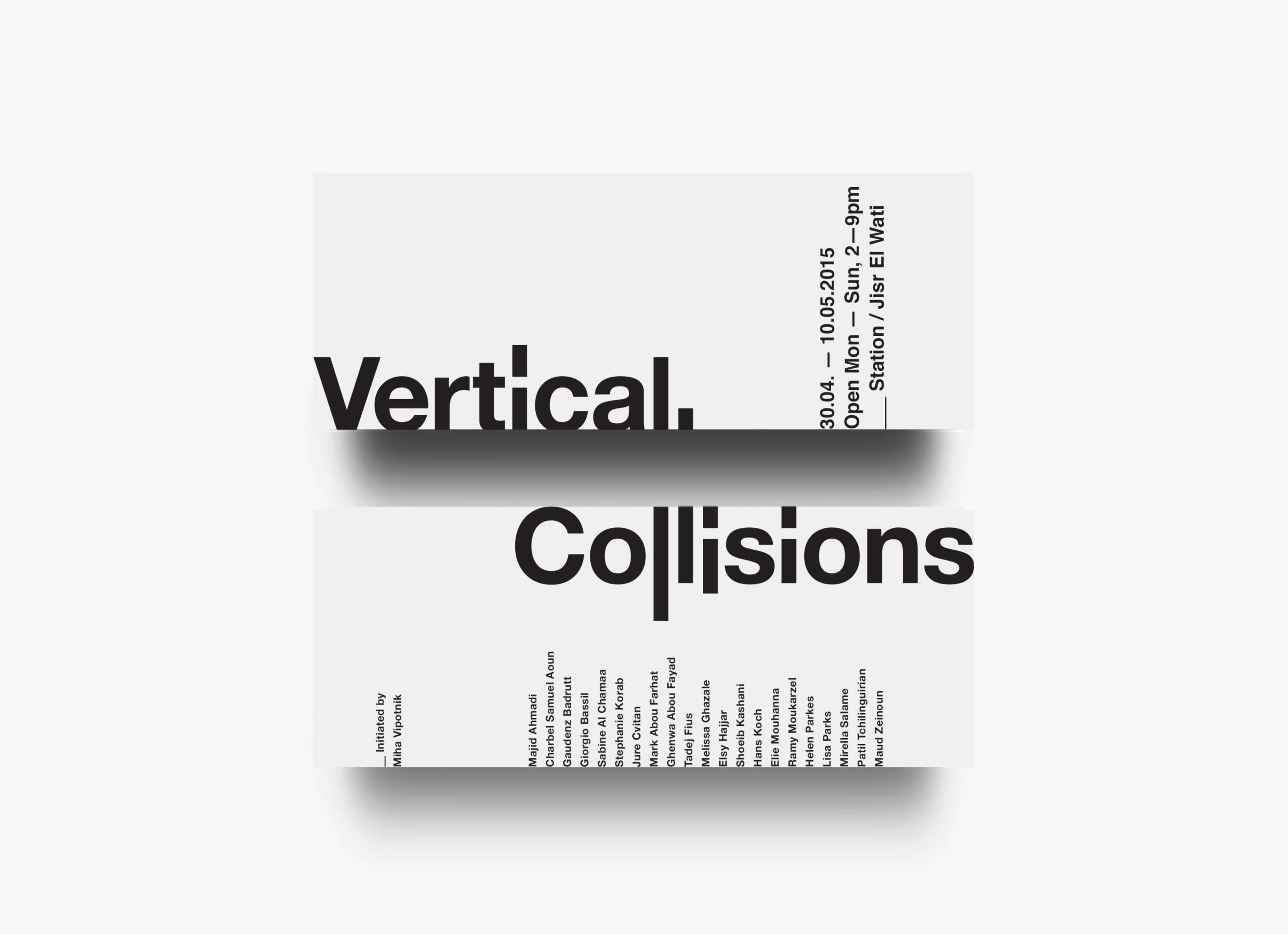 Vertical Collisions by Mojca Sfeir