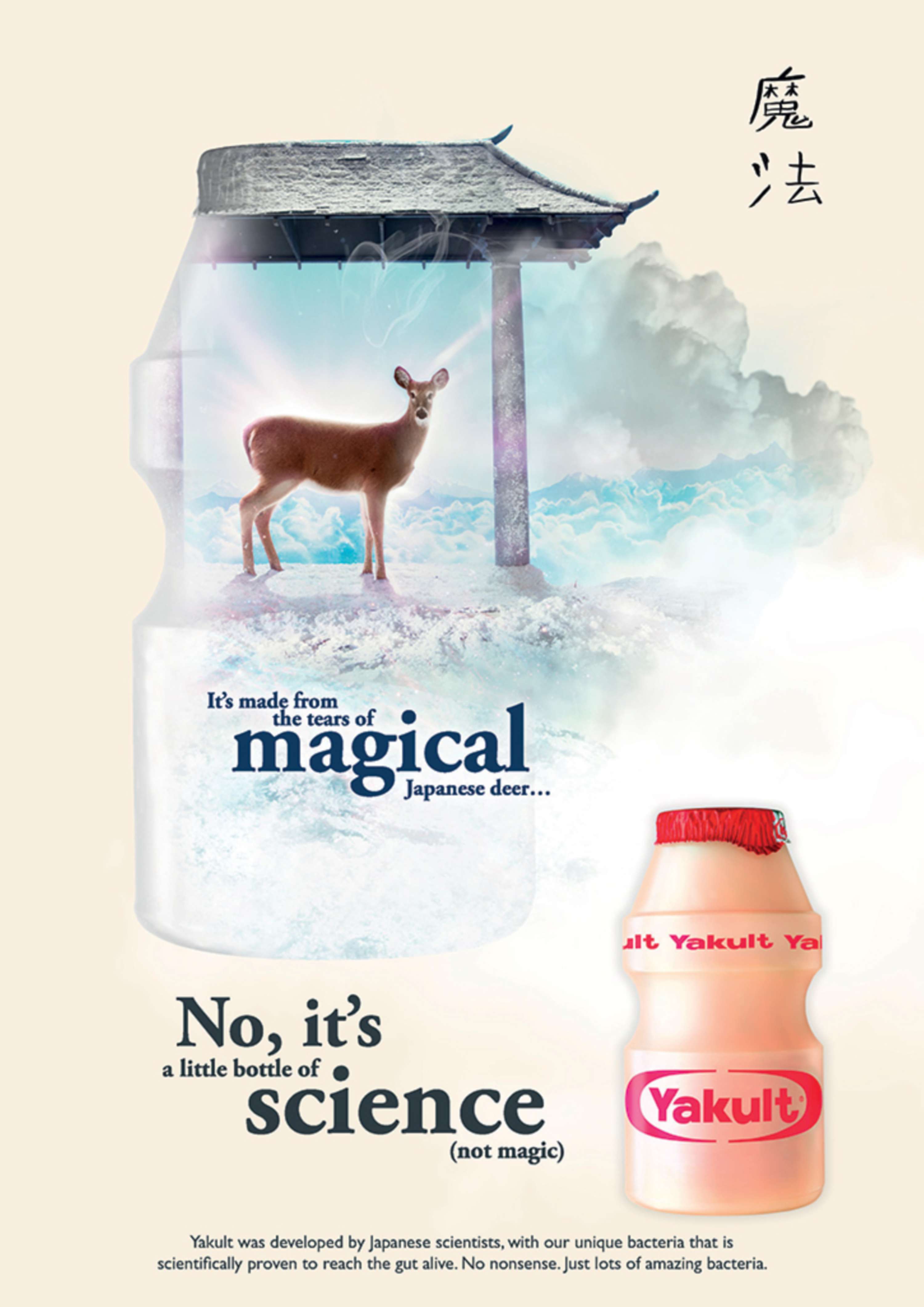 Image result for YAKULT: A LITTLE BOTTLE OF SCIENCE (NOT MAGIC)