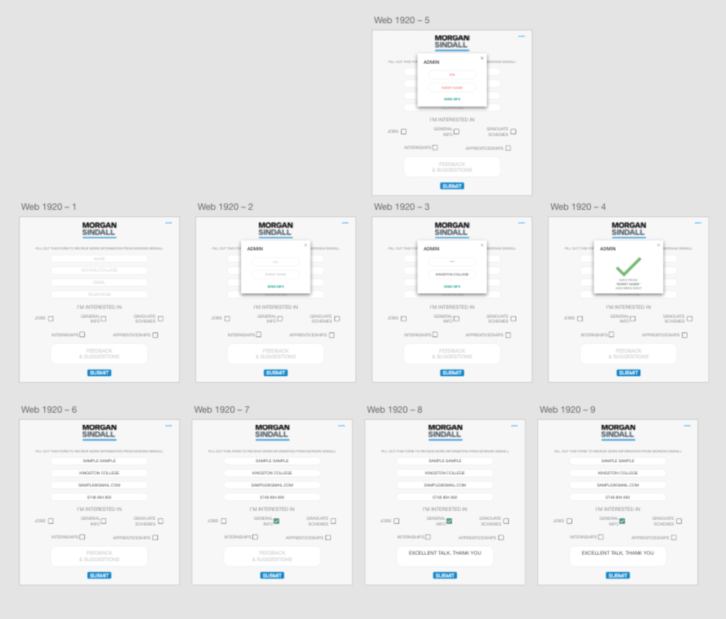 UX + Frontend Newsletter Signup Webapp by Maximilian Aboudara