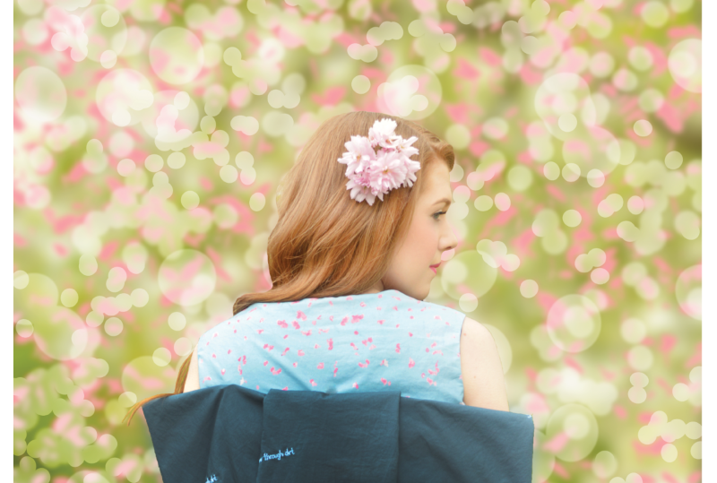 Hana wa saku (Flowers will bloom) by Sara Marta Hrapşa