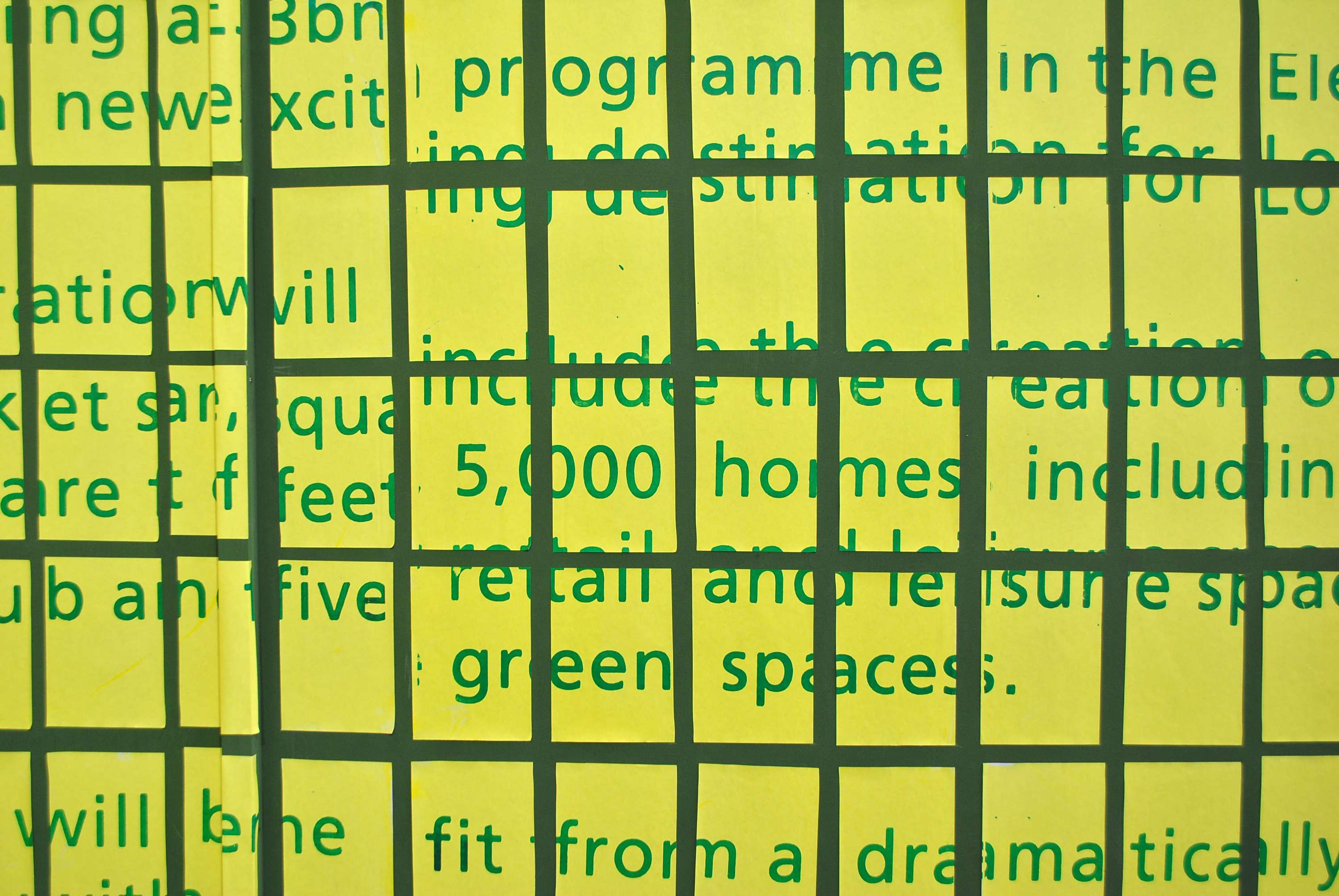 Visual language of the Gentrification in Elephant and Castle by Nadia Speranza