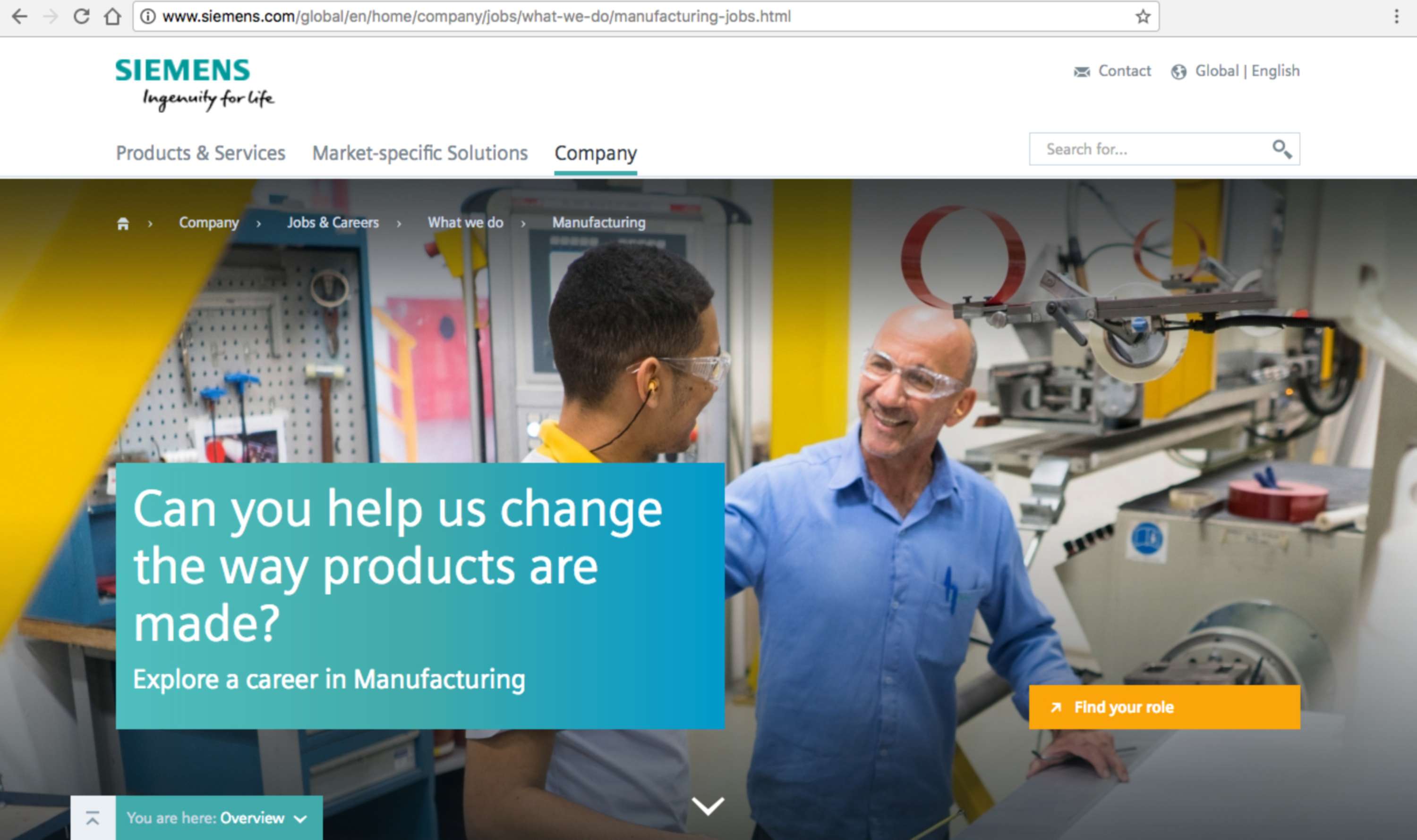 R/GA internship - Siemens by Chay Sells