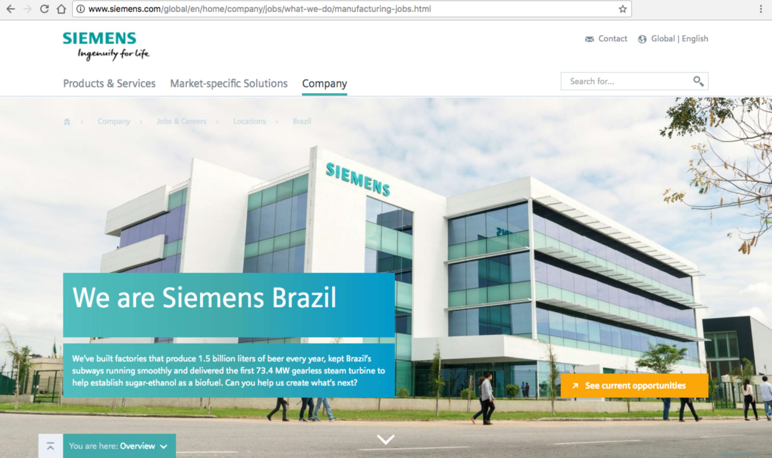 R/GA internship - Siemens by Chay Sells
