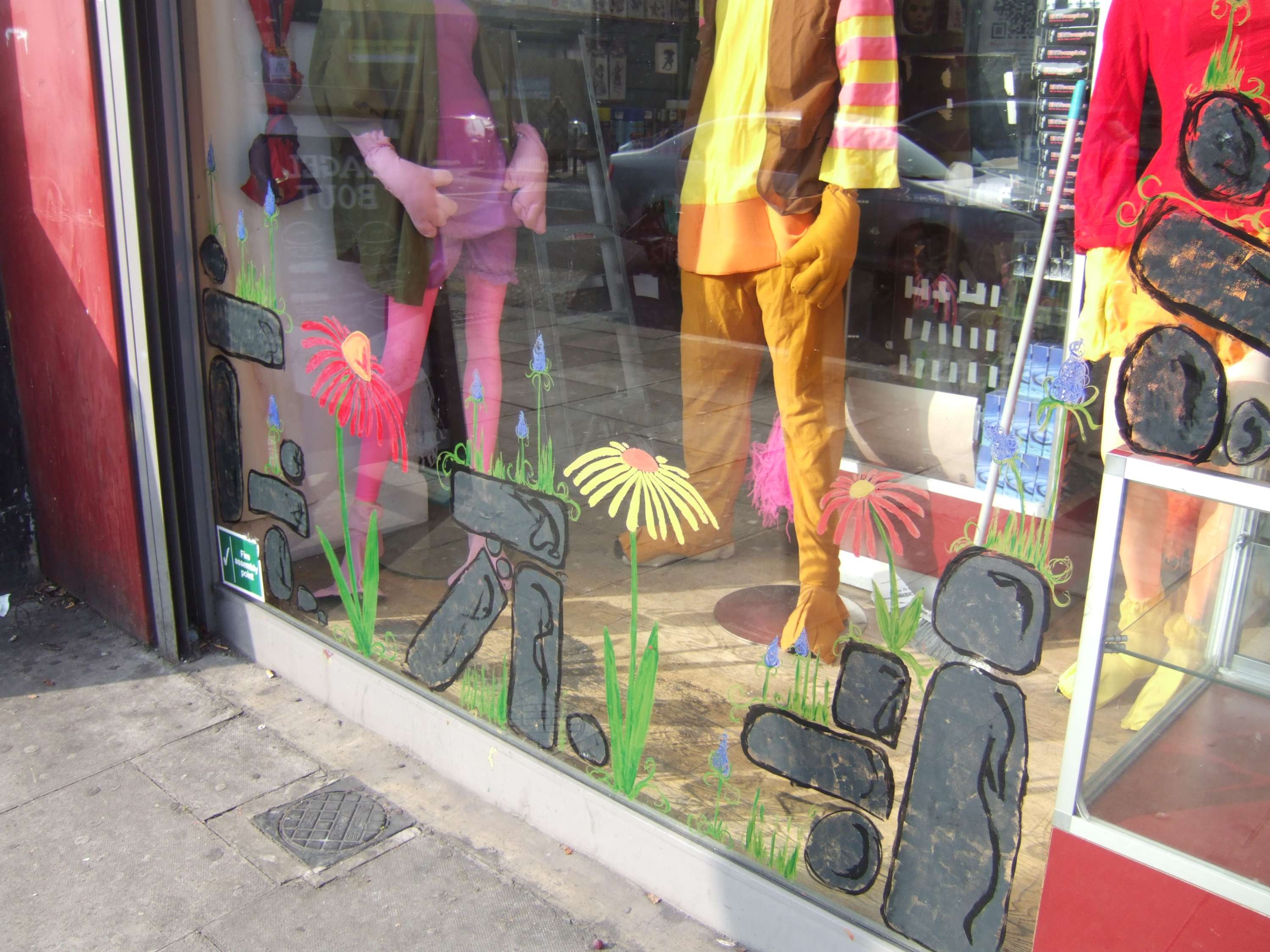 Fraggle Rock Window by Sarah Patel