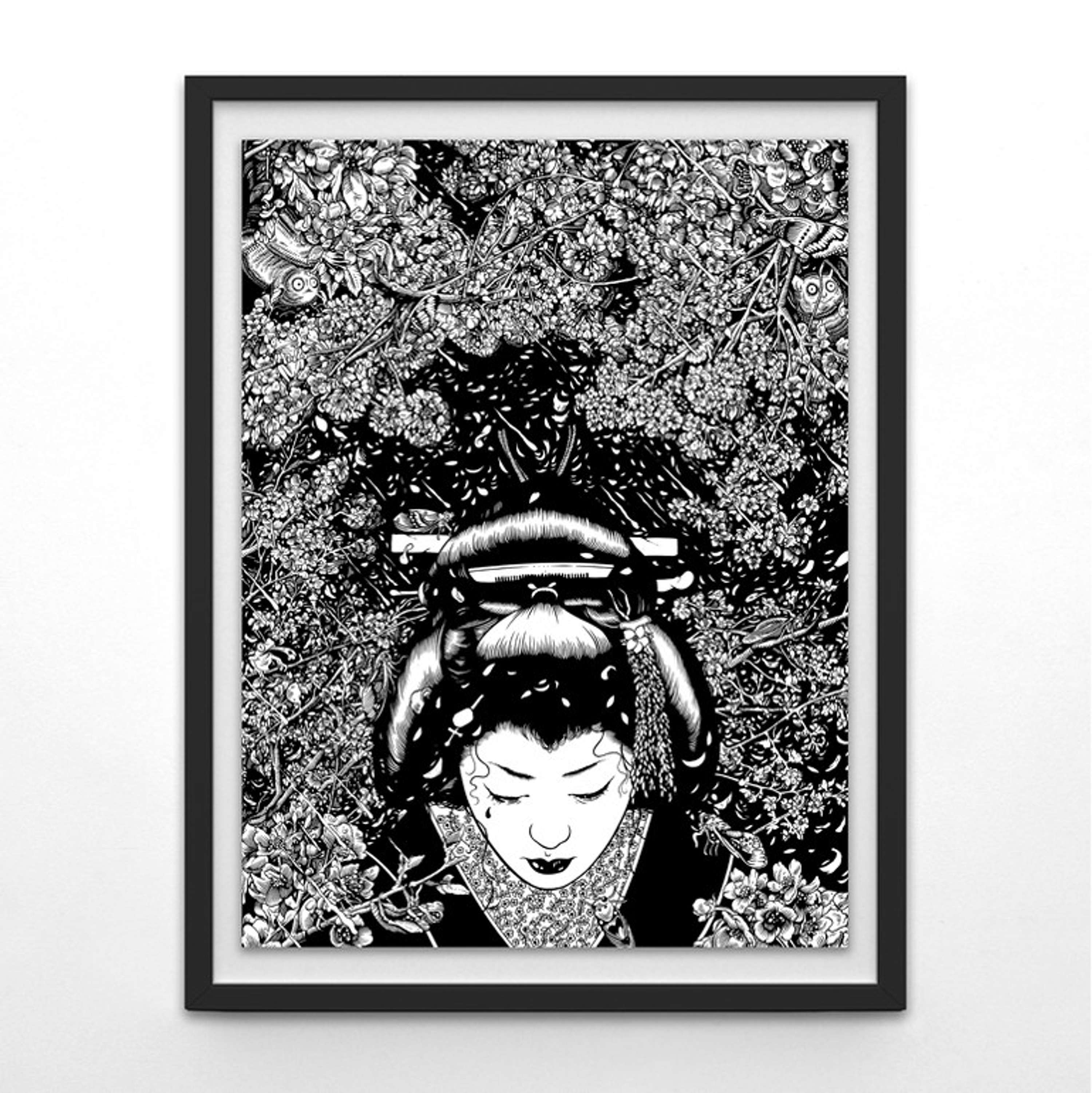 ART DIRECTION: PARADISE SCREEN PRINT SERIES by Skye Kelly-Barrett