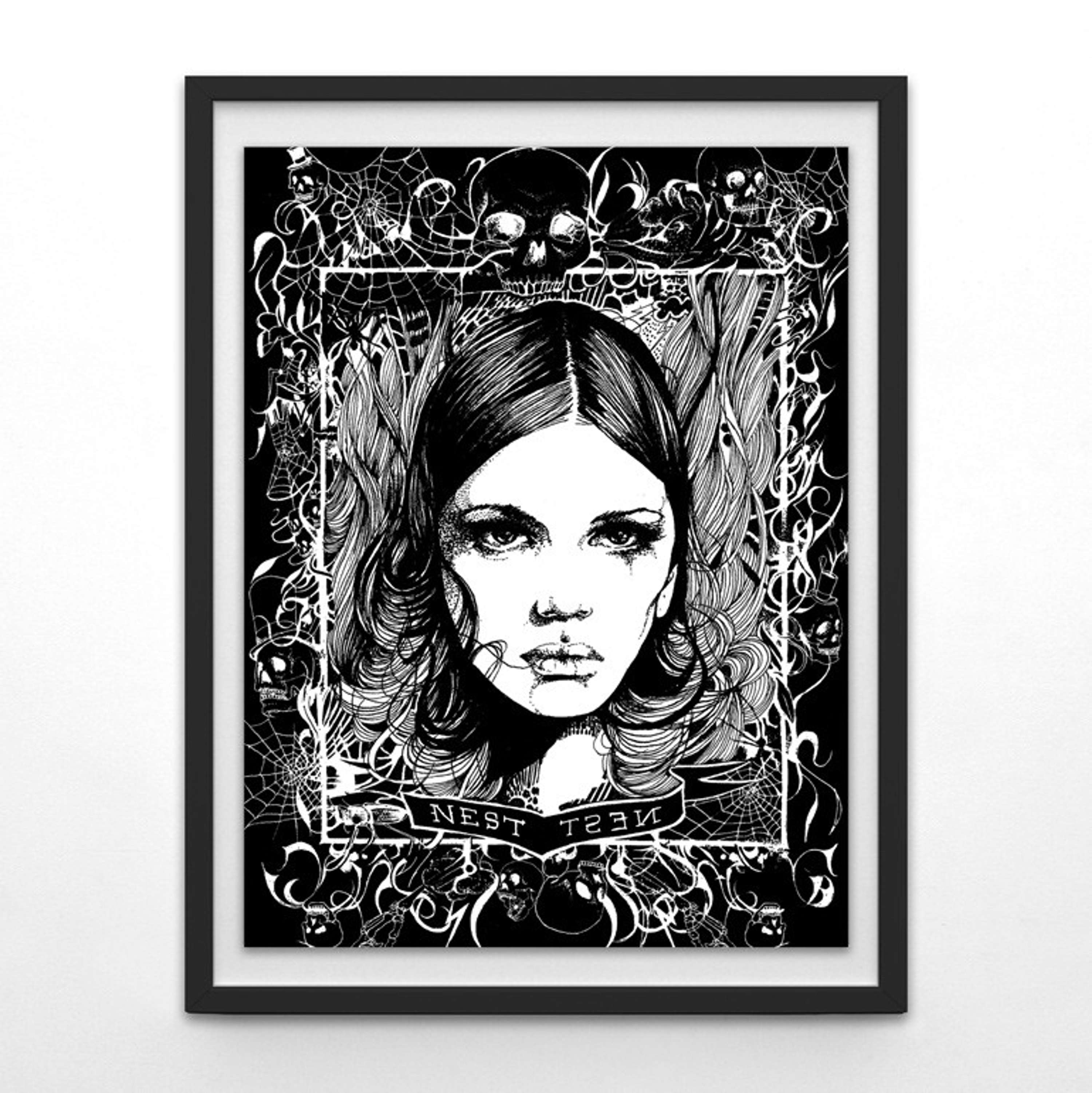 ART DIRECTION: PARADISE SCREEN PRINT SERIES by Skye Kelly-Barrett