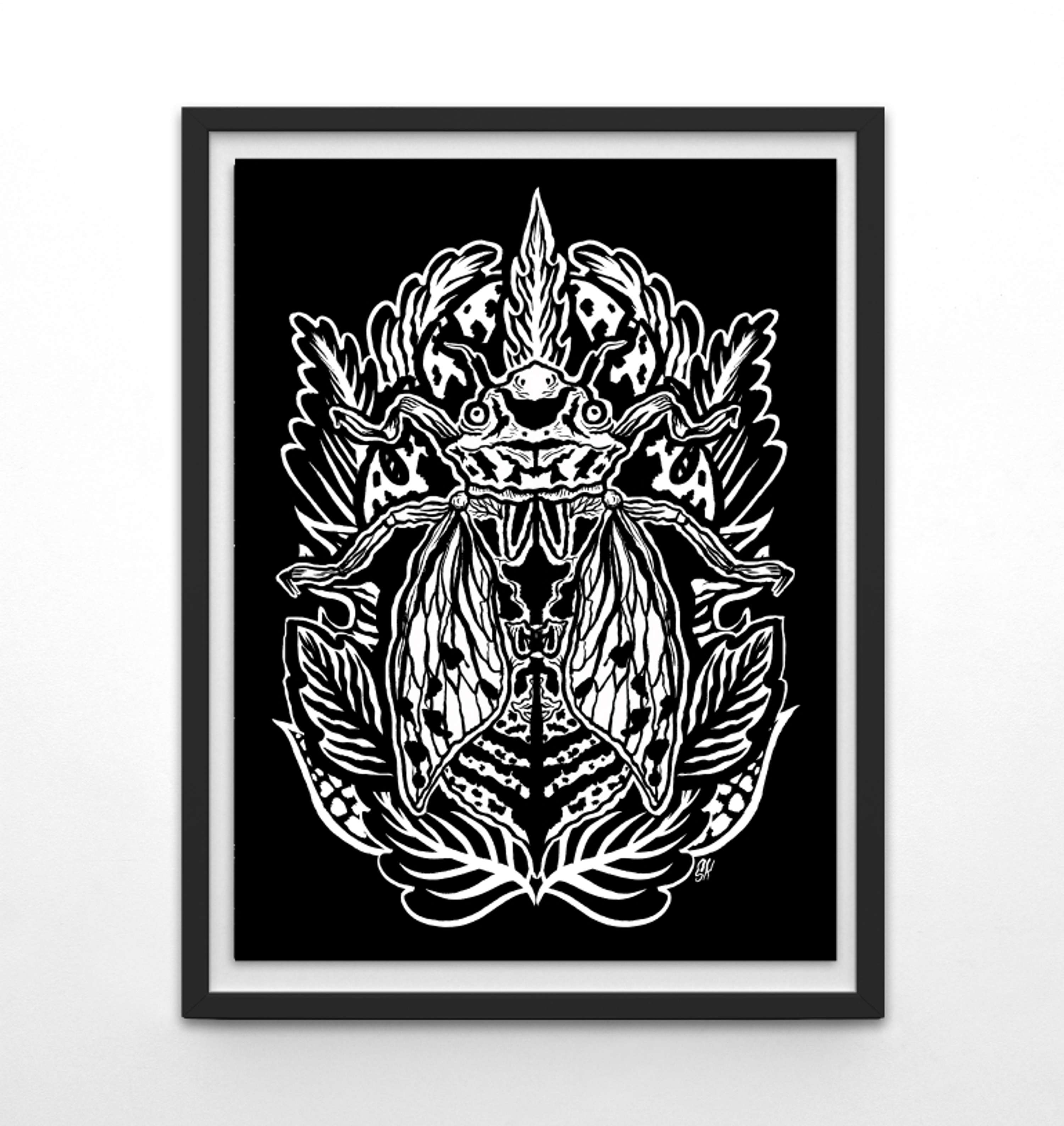 ART DIRECTION: PARADISE SCREEN PRINT SERIES by Skye Kelly-Barrett