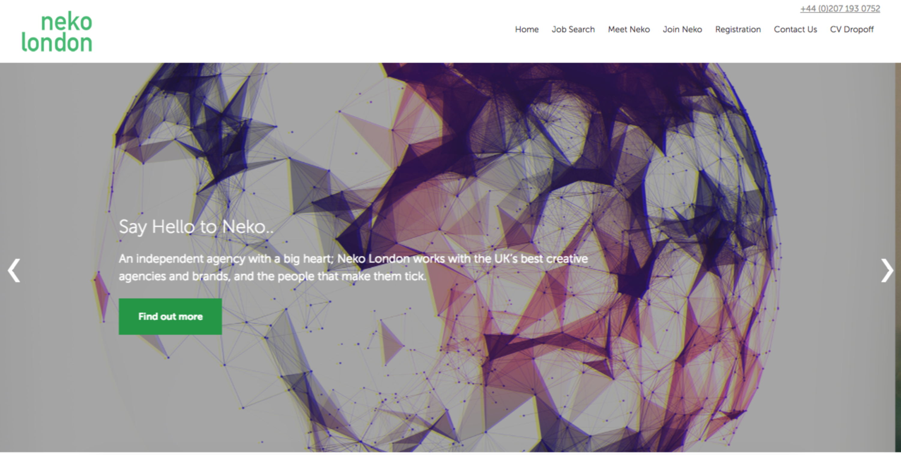 Neko London Website Copy by Jennifer Hore