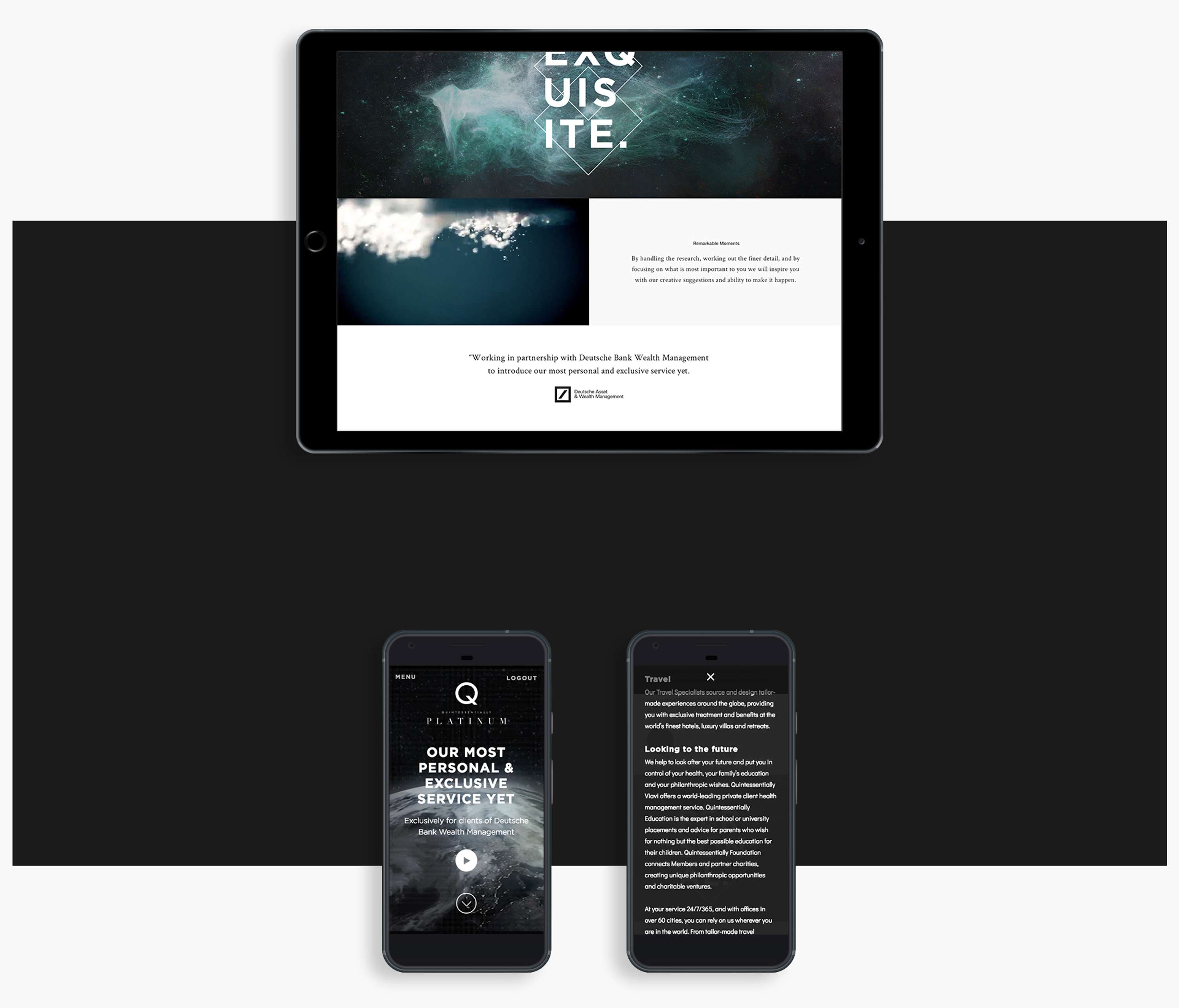Website: Deutsche Asset Management by Jamie Fox