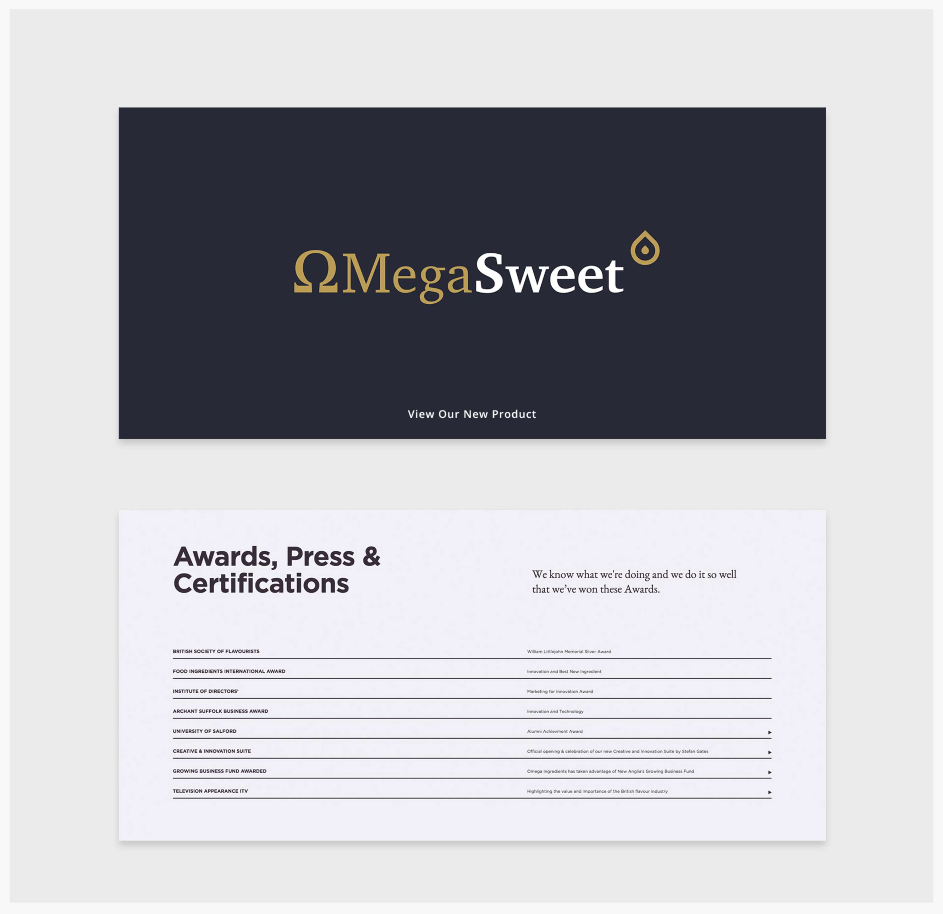 Website: Omega Ingredients by Jamie Fox