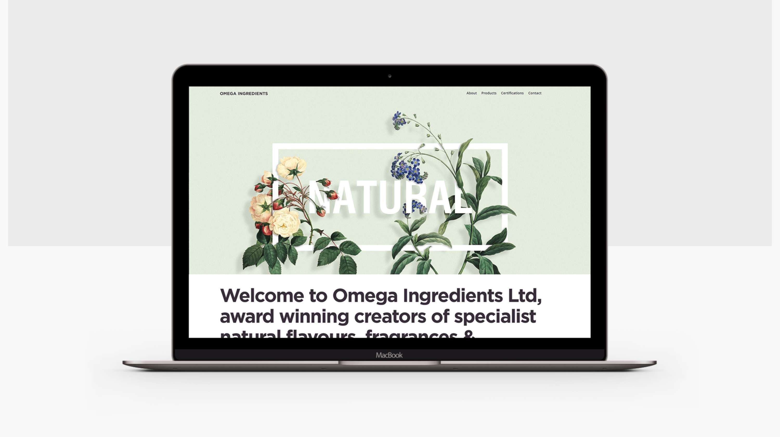 Website: Omega Ingredients by Jamie Fox