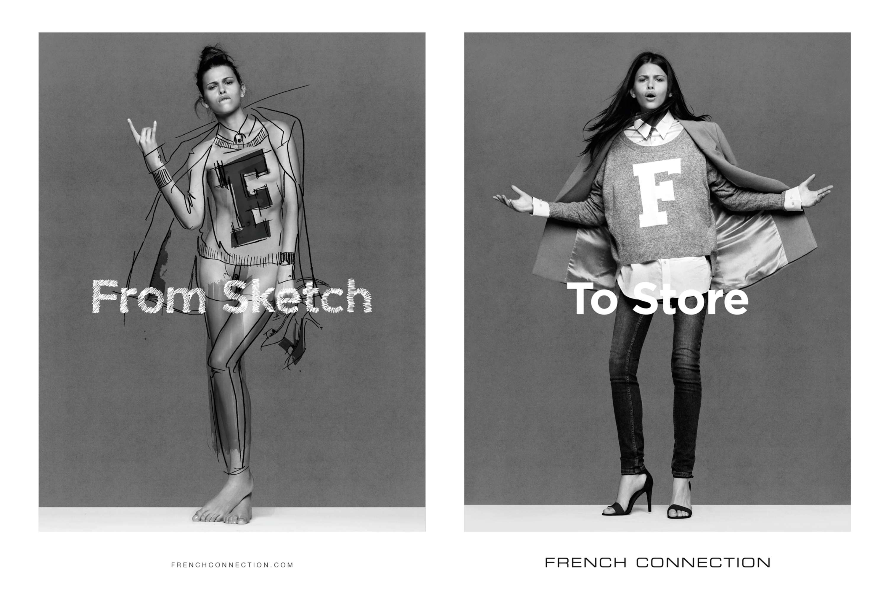 From Sketch to Score- French Connection AW 13 by Vicky Lawton