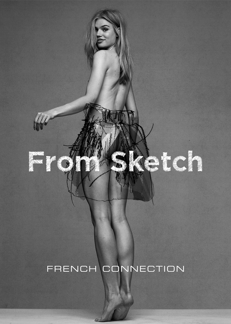 From Sketch to Score- French Connection AW 13 by Vicky Lawton