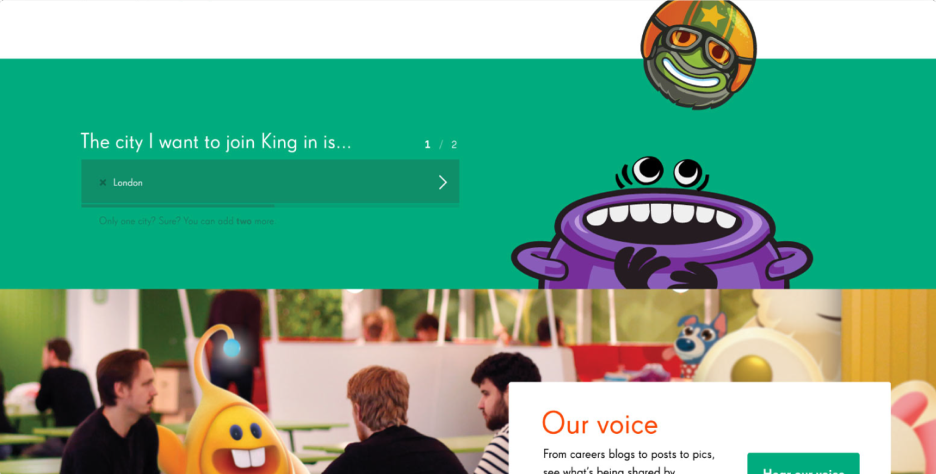 King Games - website by Sab Jhitta
