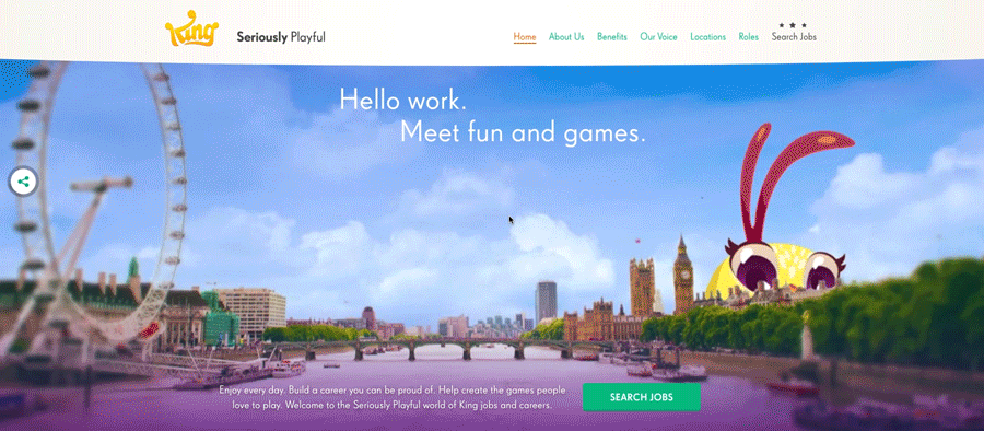 King Games - website by Sab Jhitta