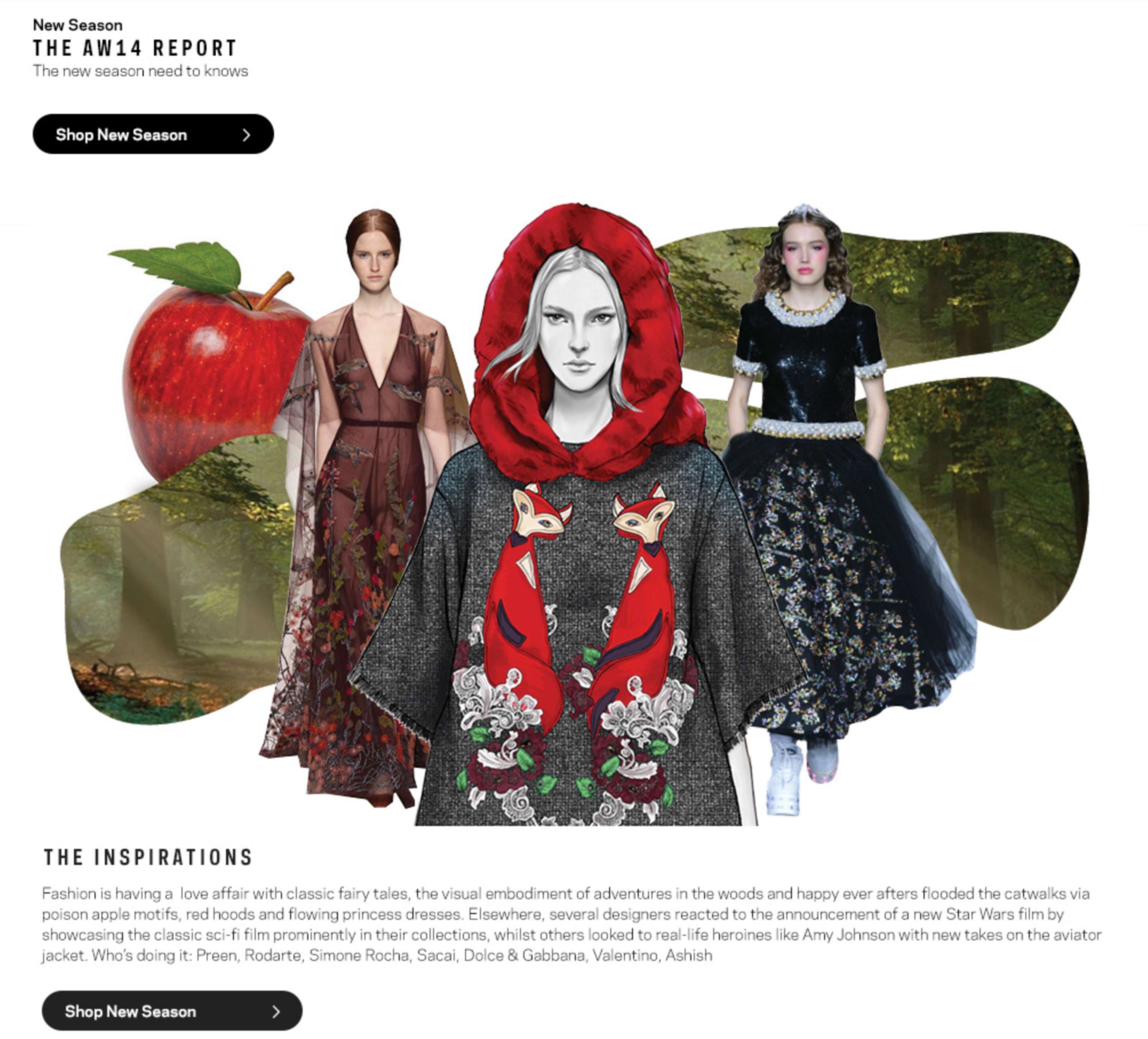 Digital: Farfetch - Editorial Design by Peter Stitson