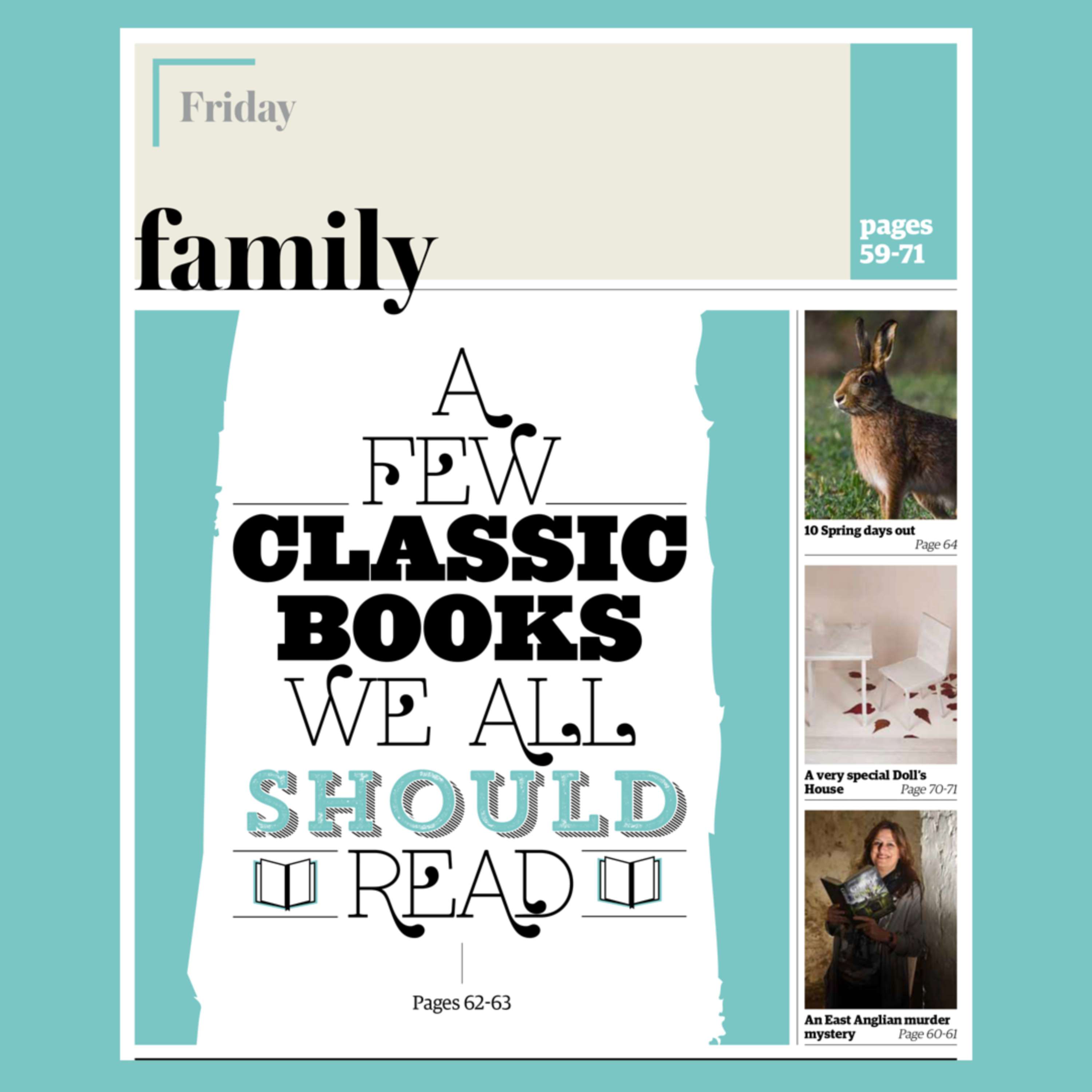 Eastern Daily Press - Feature Pages by Jamie Bolton