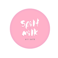 Spilt Milk Art Cafe logo
