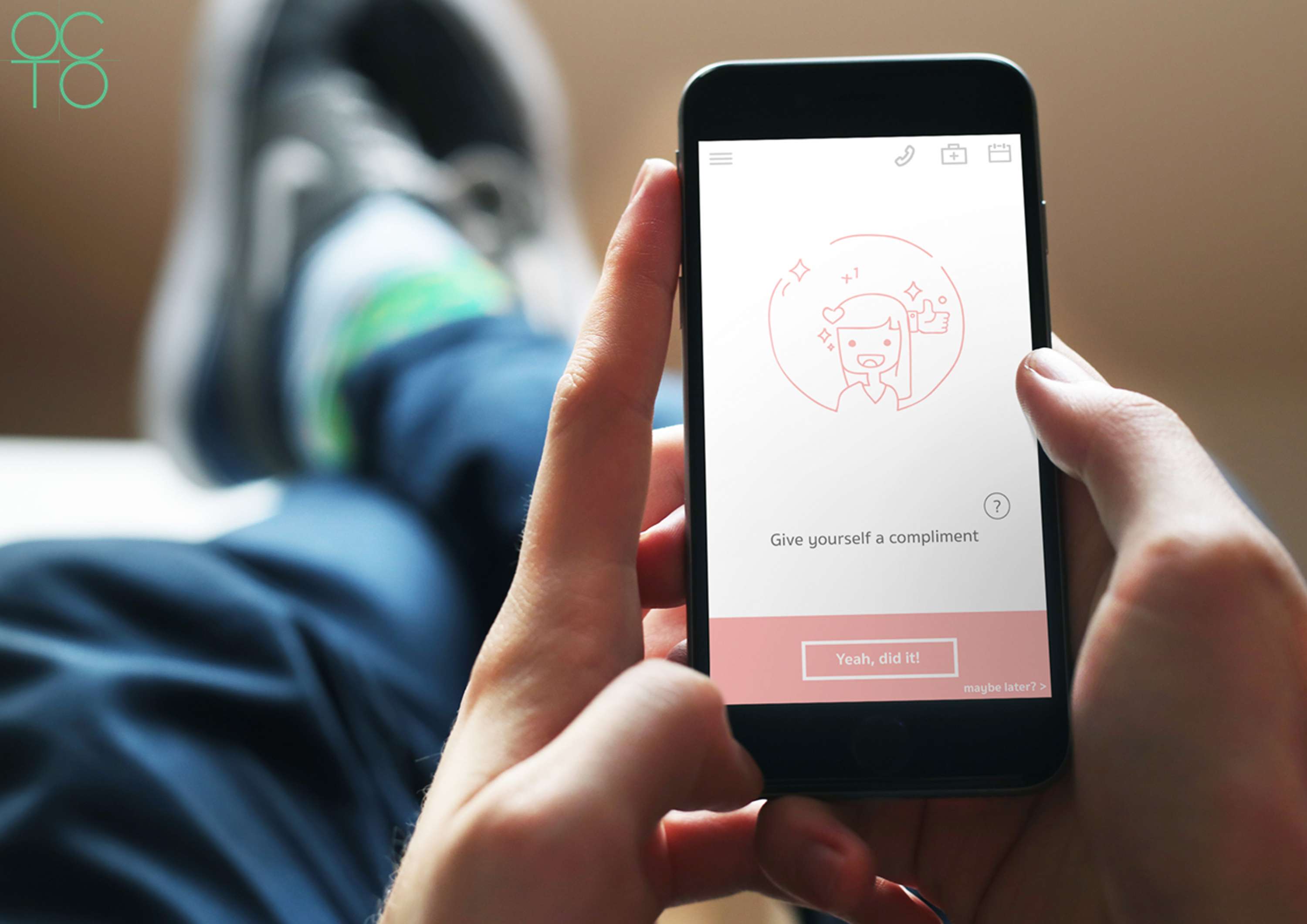 OCTO - Healthcare app for depression, not against depression by Pim Minderman