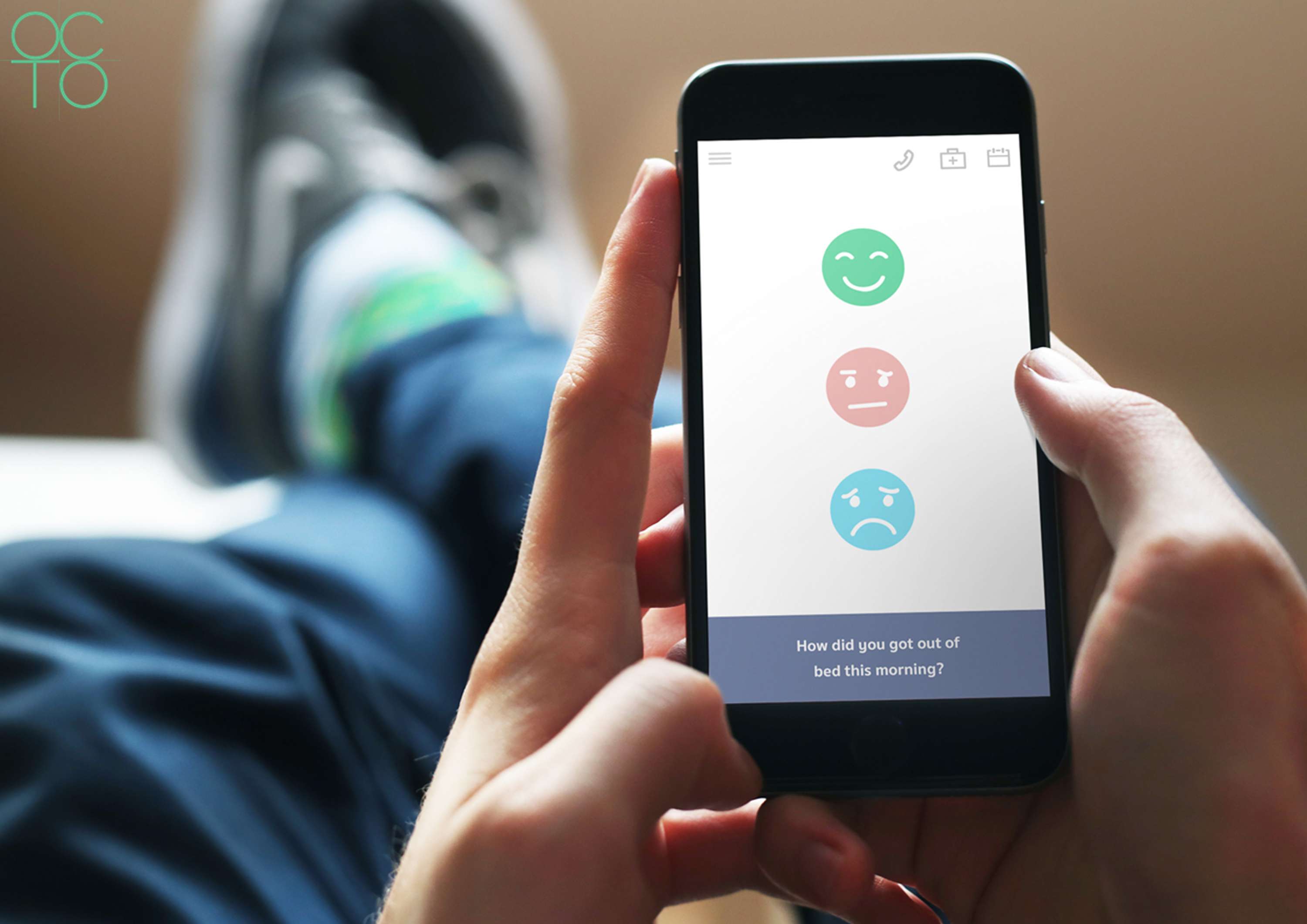 OCTO - Healthcare app for depression, not against depression by Pim Minderman