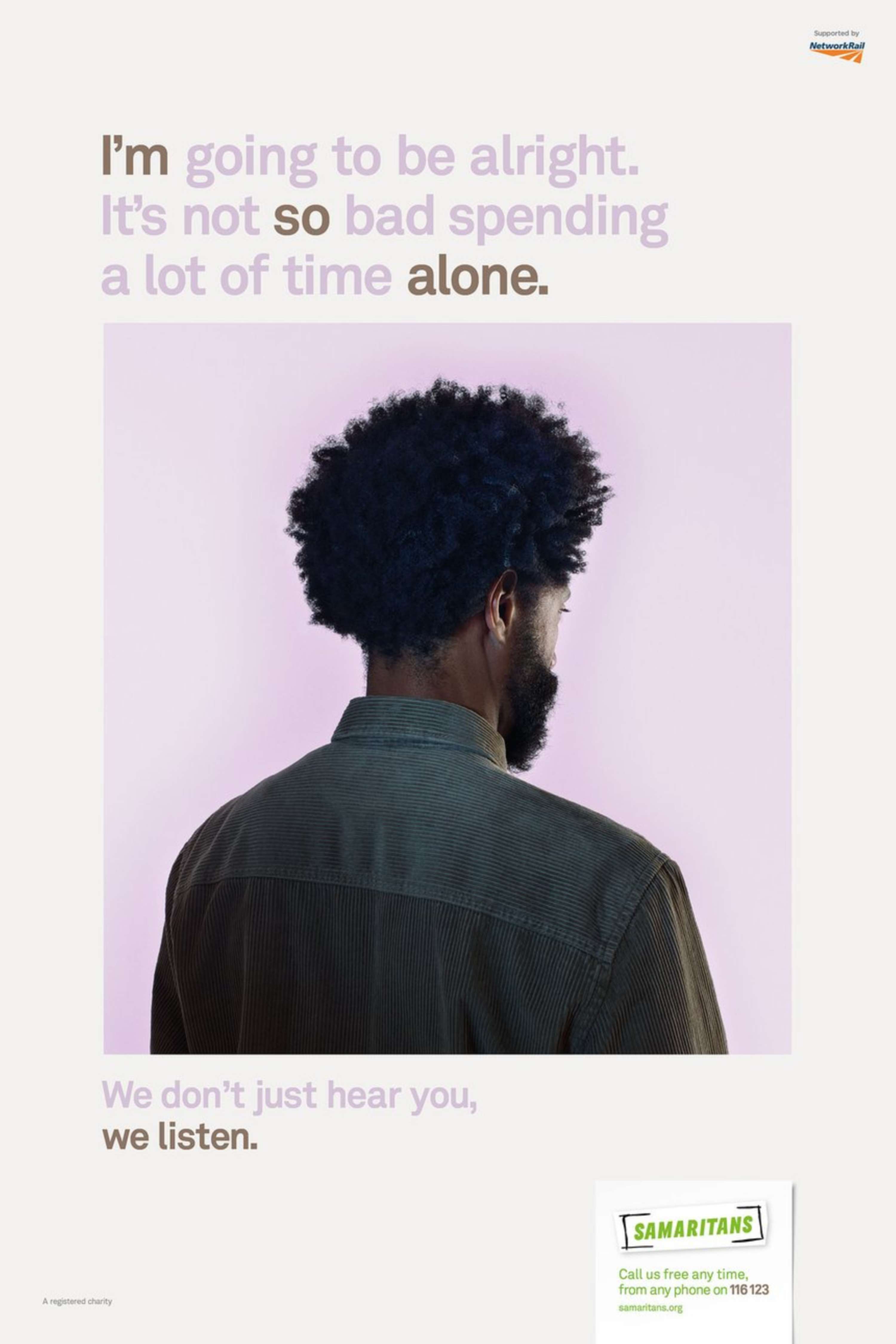 Samaritans - We Listen by MullenLowe Group UK