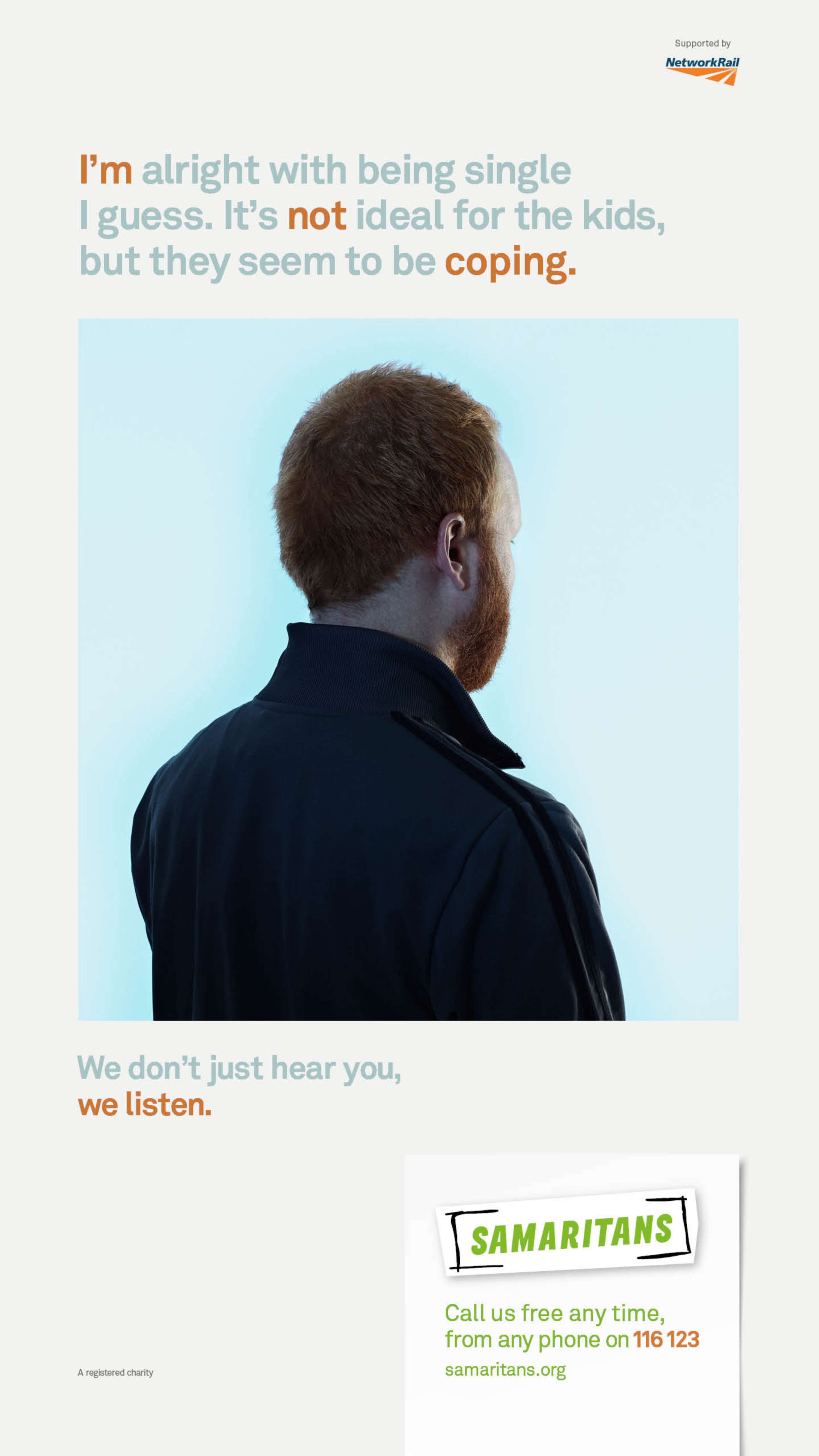 Samaritans - We Listen by MullenLowe Group UK