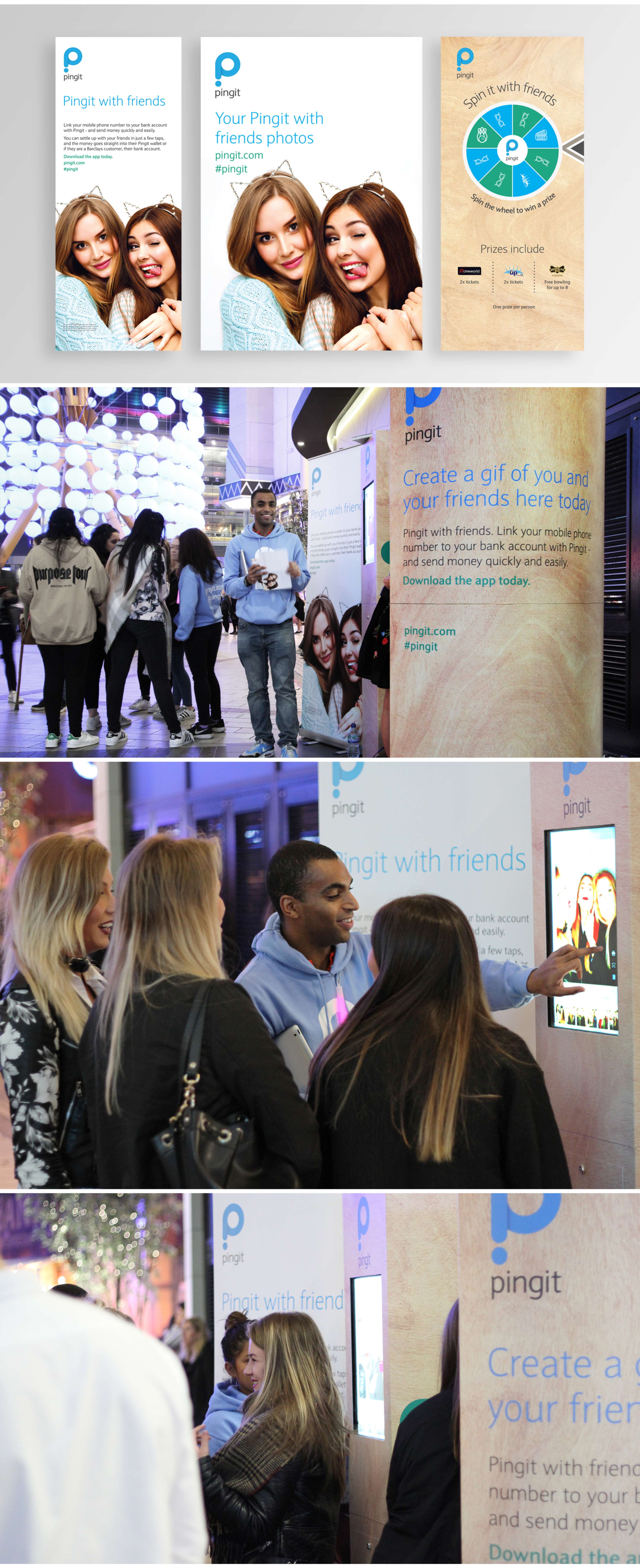 Barclays - PingIt Activation At The O2 by Clinic