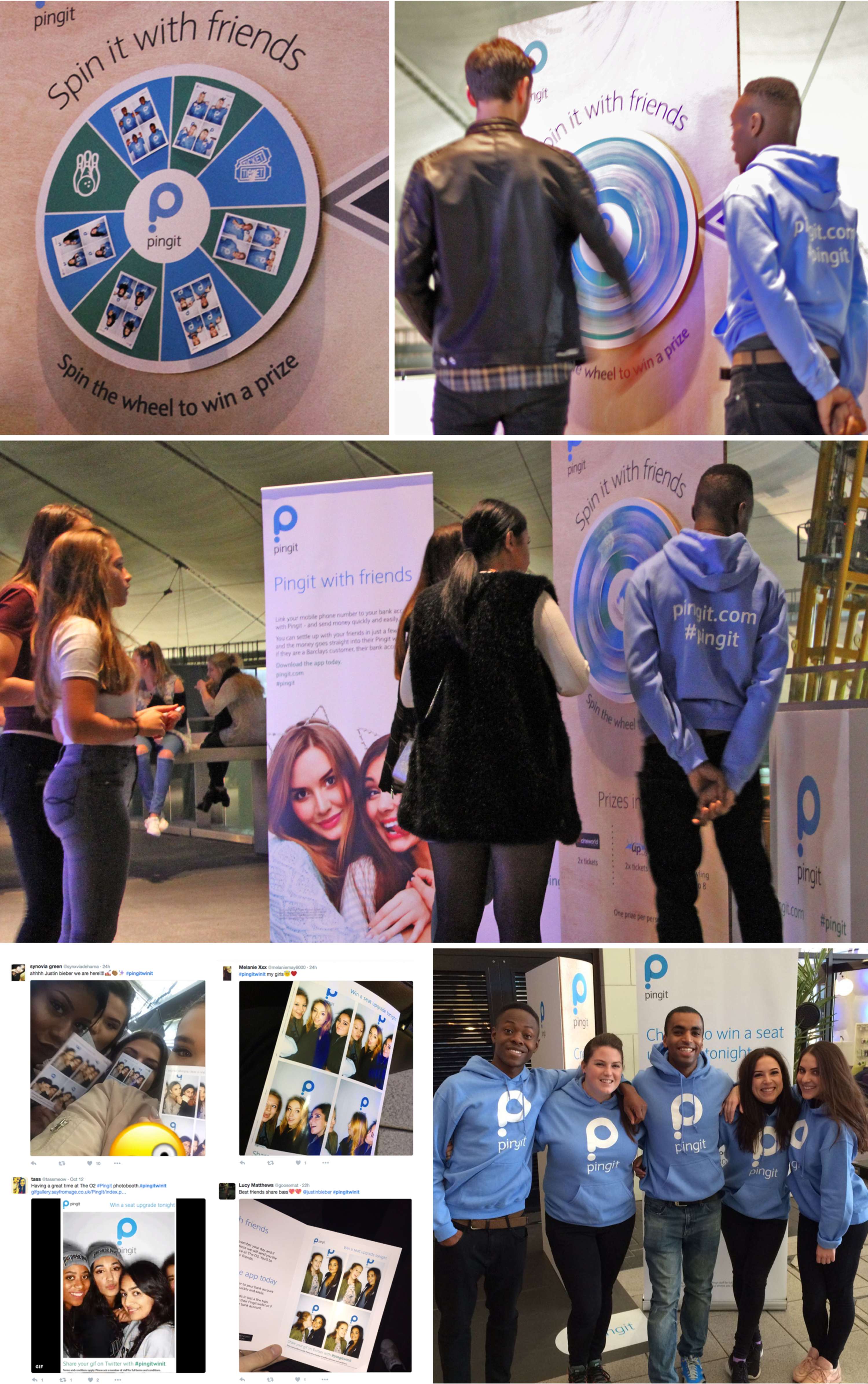 Barclays - PingIt Activation At The O2 by Clinic