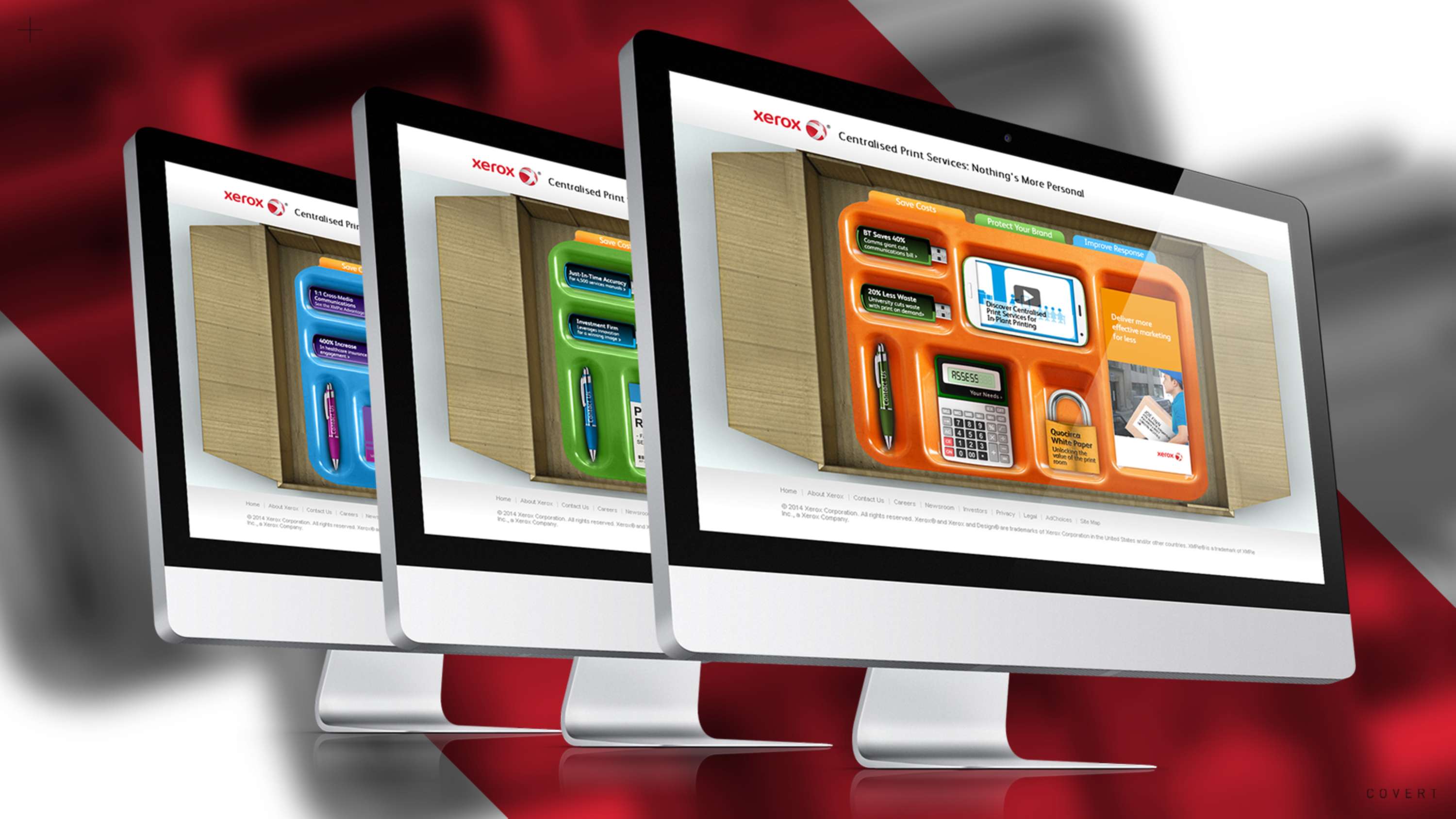 Xerox CPS Microsite Activation Portal by We Are Covert