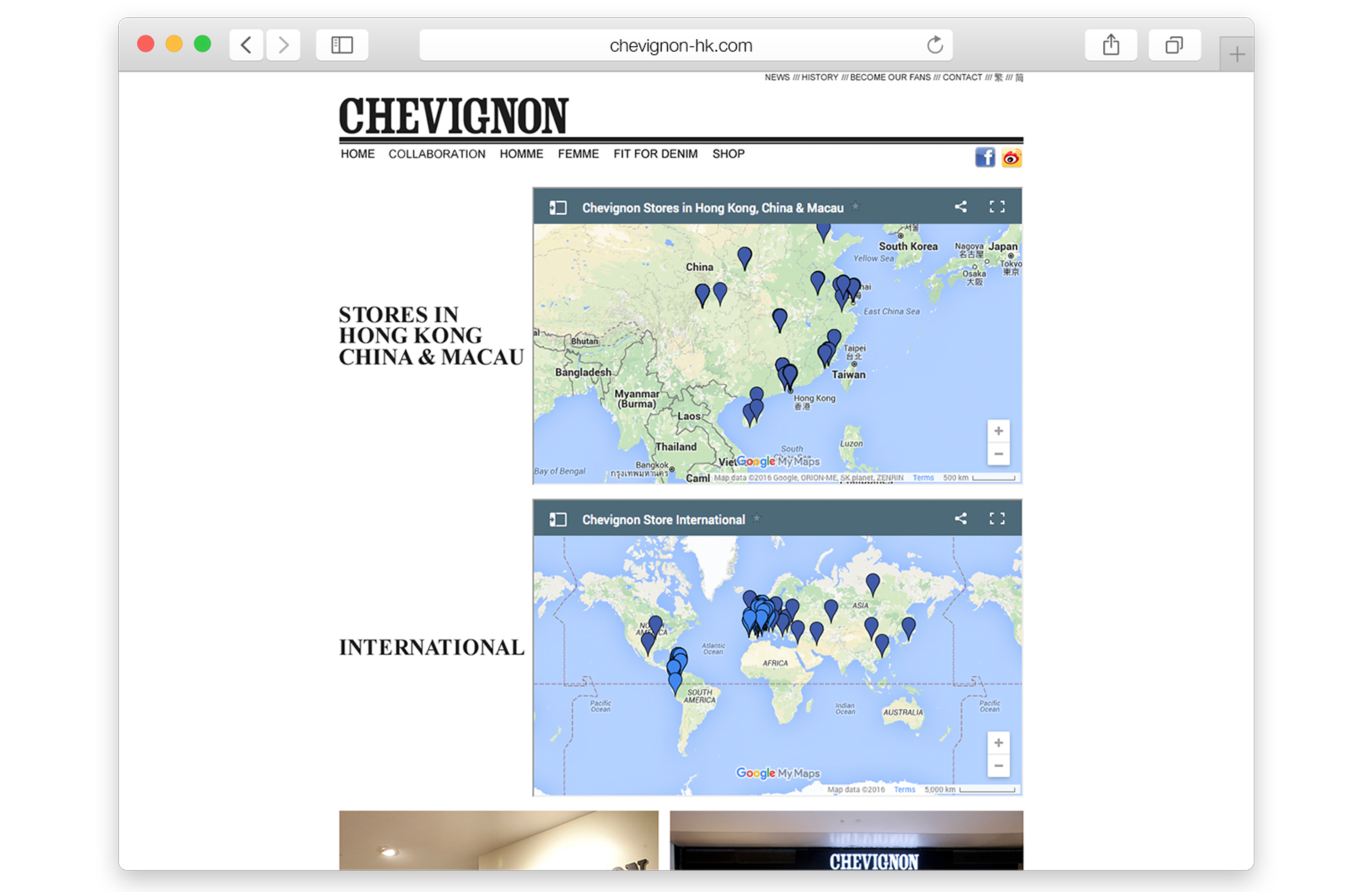 Chevignon by Ching Wai, Cecilia Chau