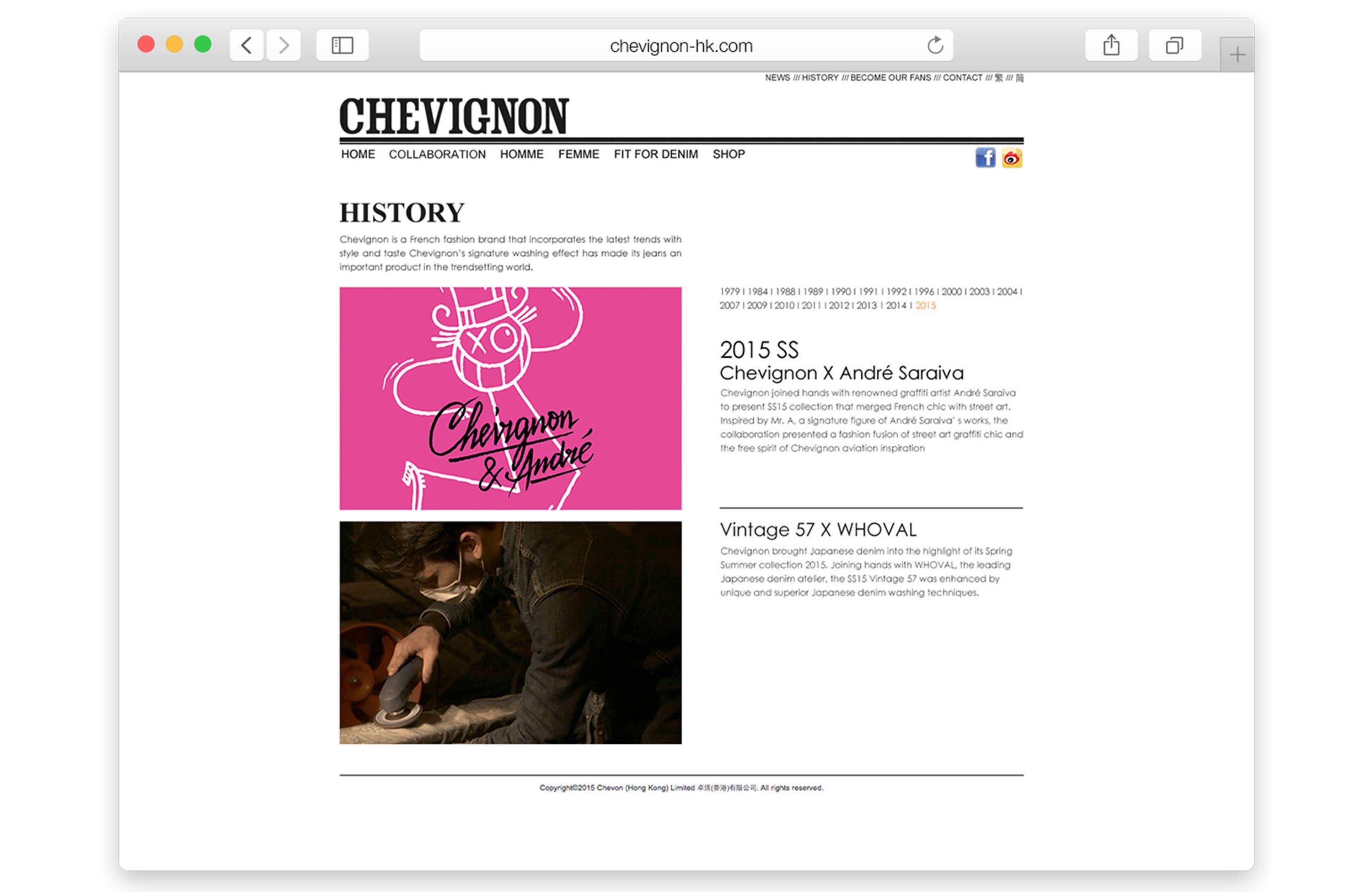 Chevignon by Ching Wai, Cecilia Chau