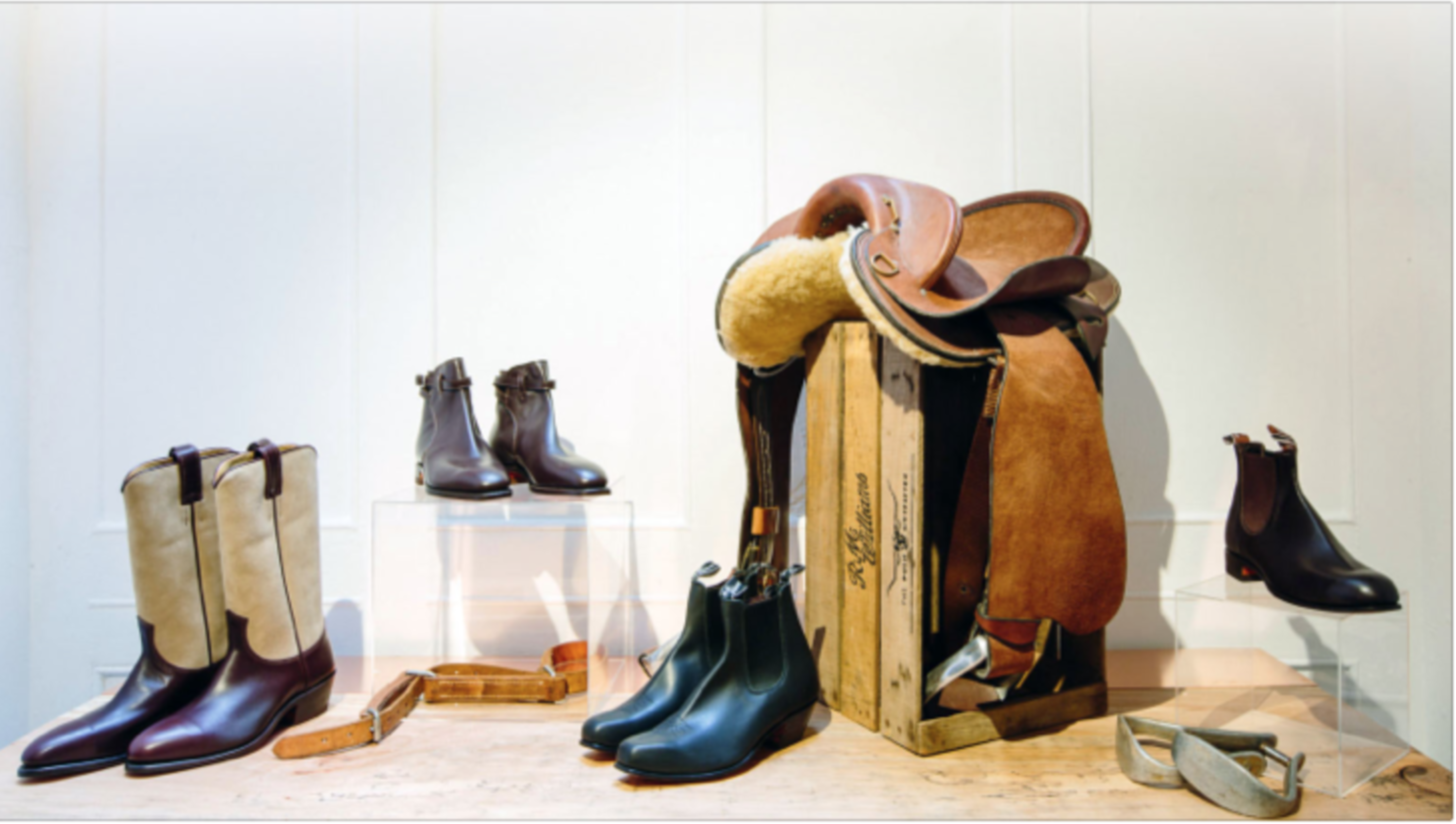 Merchandising / RM Williams by Anne Ashton-Lomax