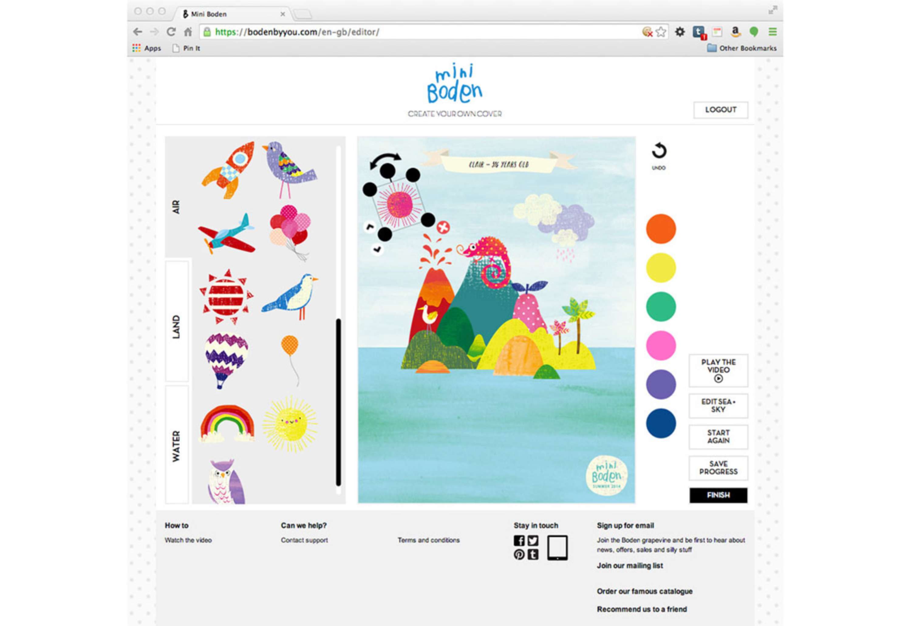 Create Your Own Cover by Kin
