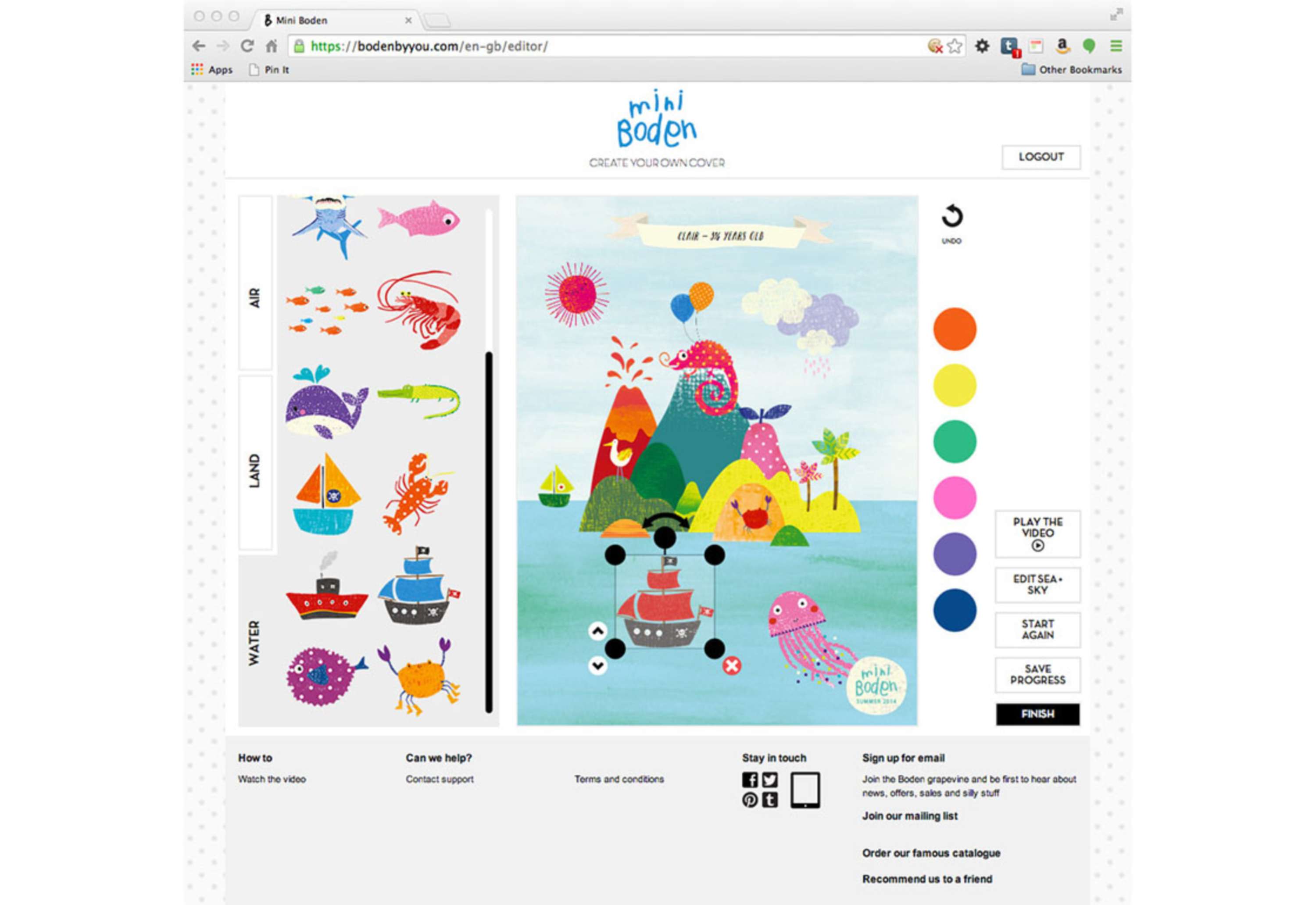 Create Your Own Cover by Kin