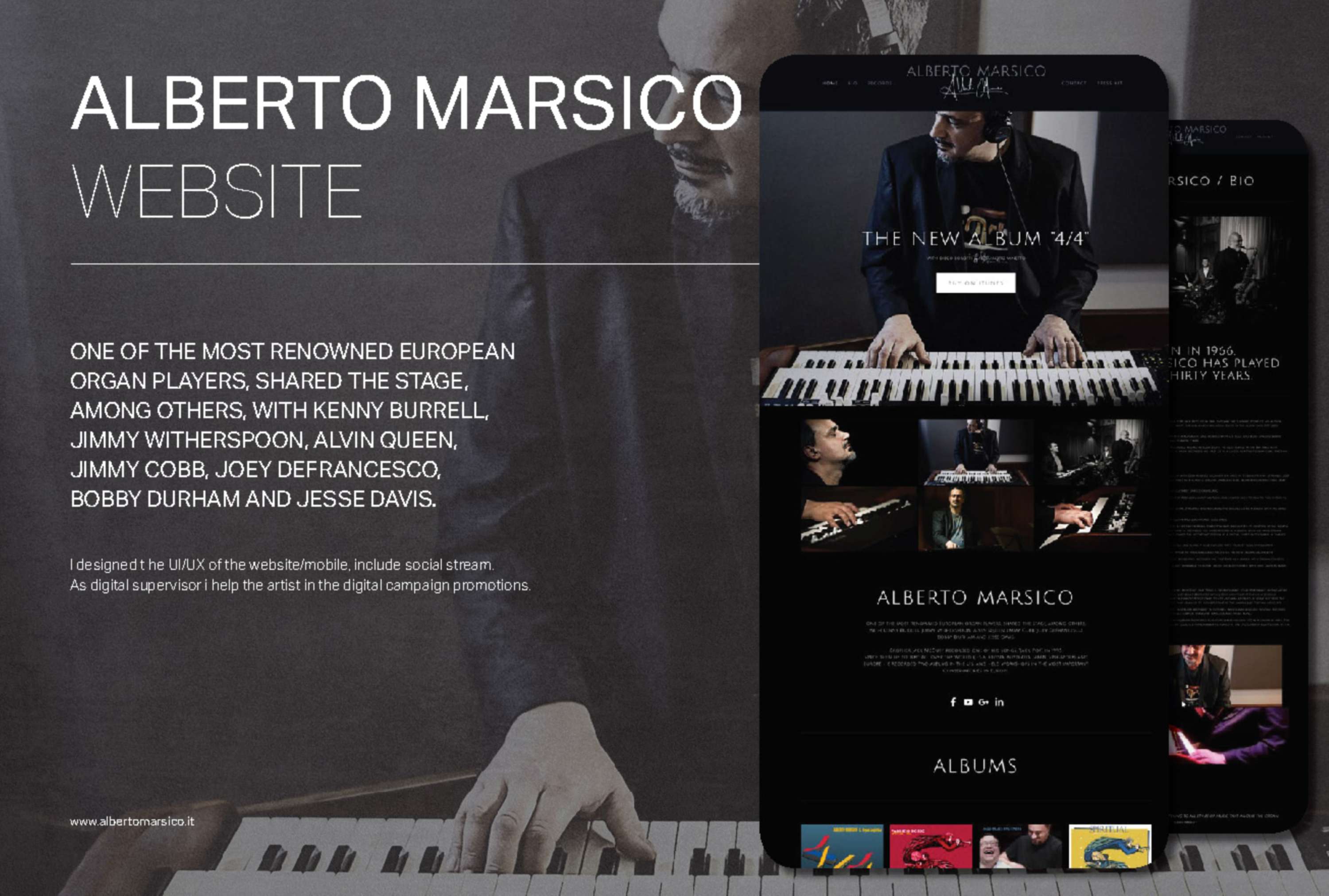 UI/UX/IA Design  Luxury & Artists by Simone Favarin