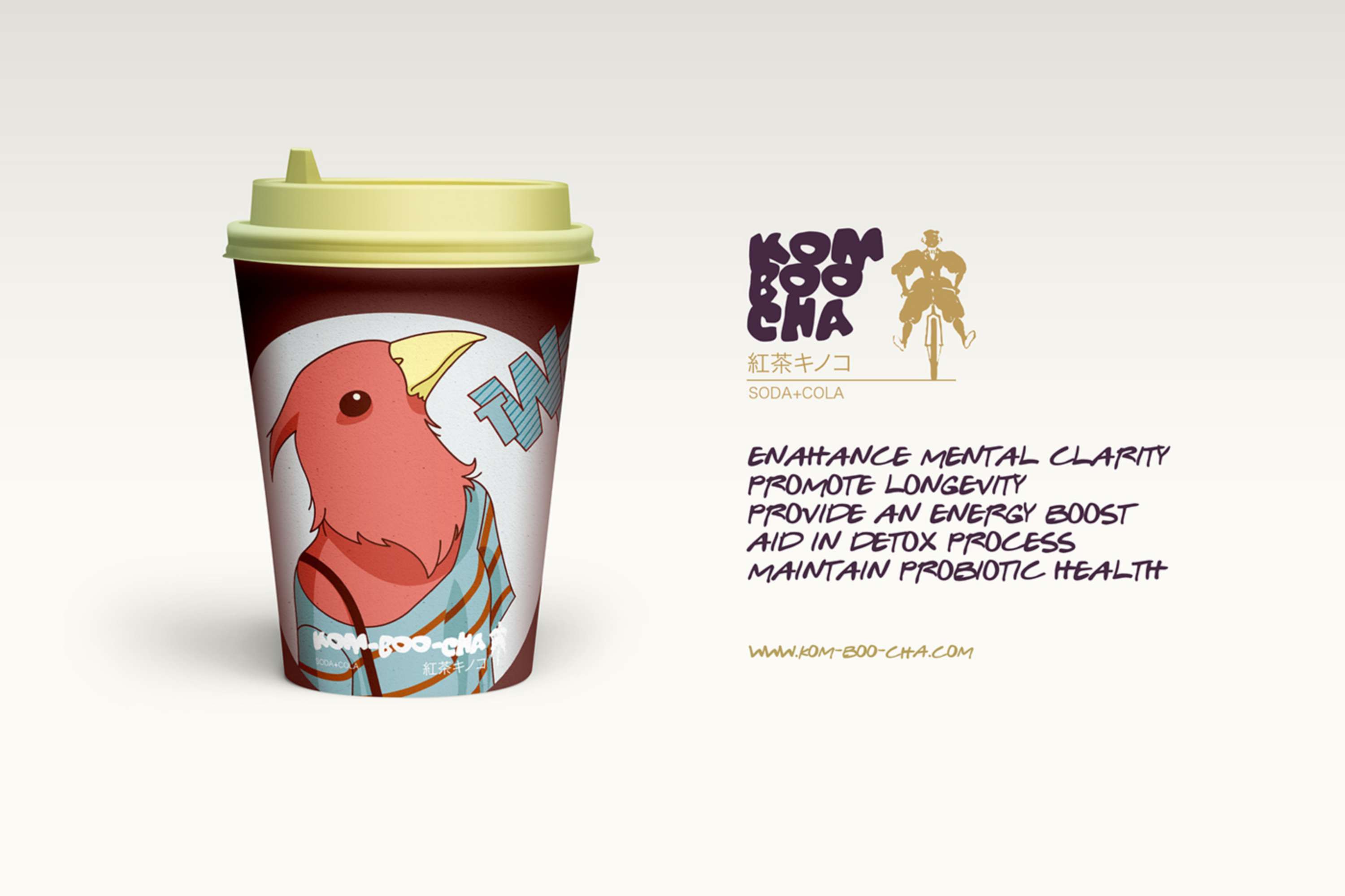 KOM-BOO-CHA™​​​​​​​ / Original animals characters by Vladimir Chinn