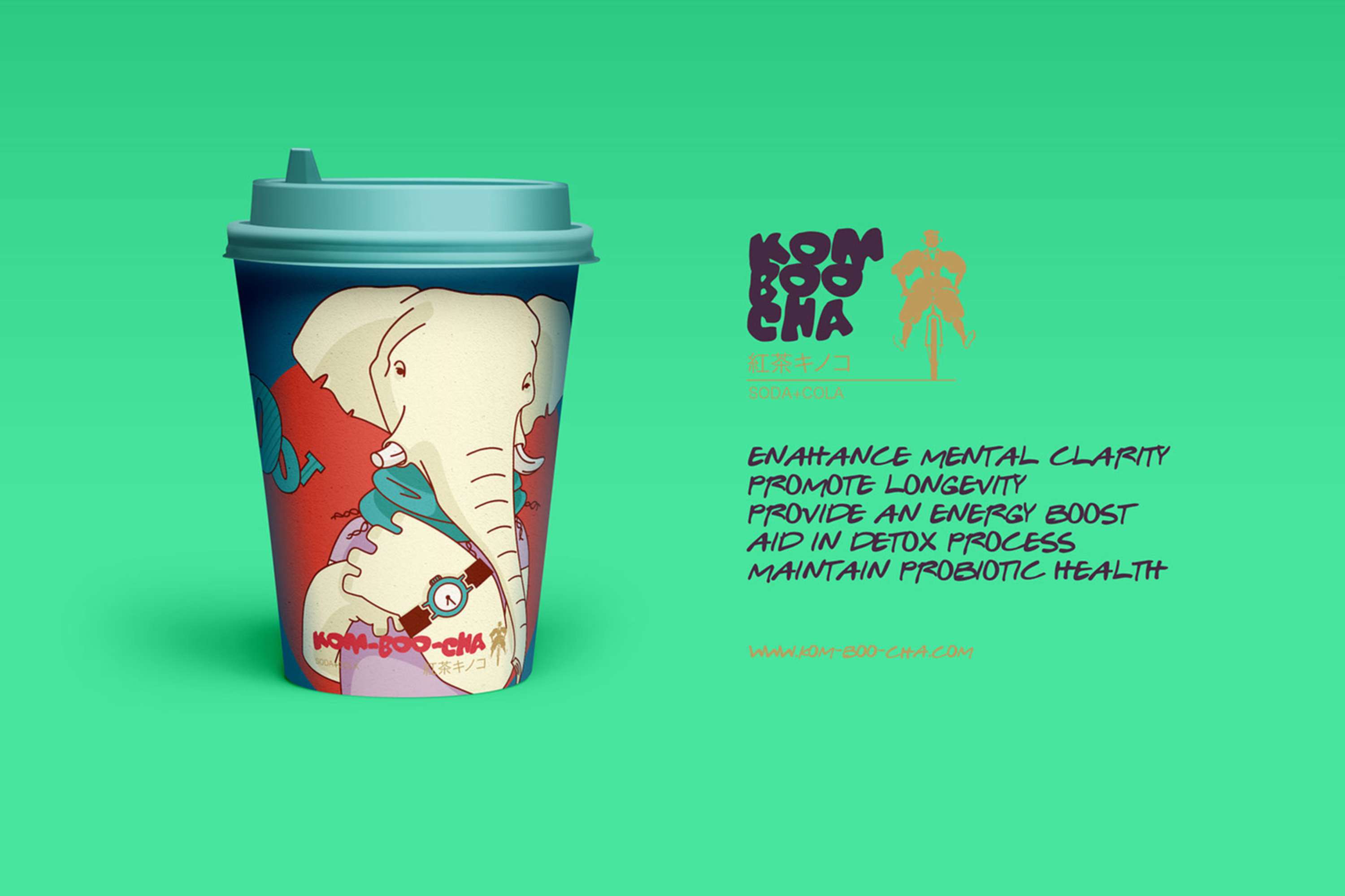 KOM-BOO-CHA™​​​​​​​ / Original animals characters by Vladimir Chinn