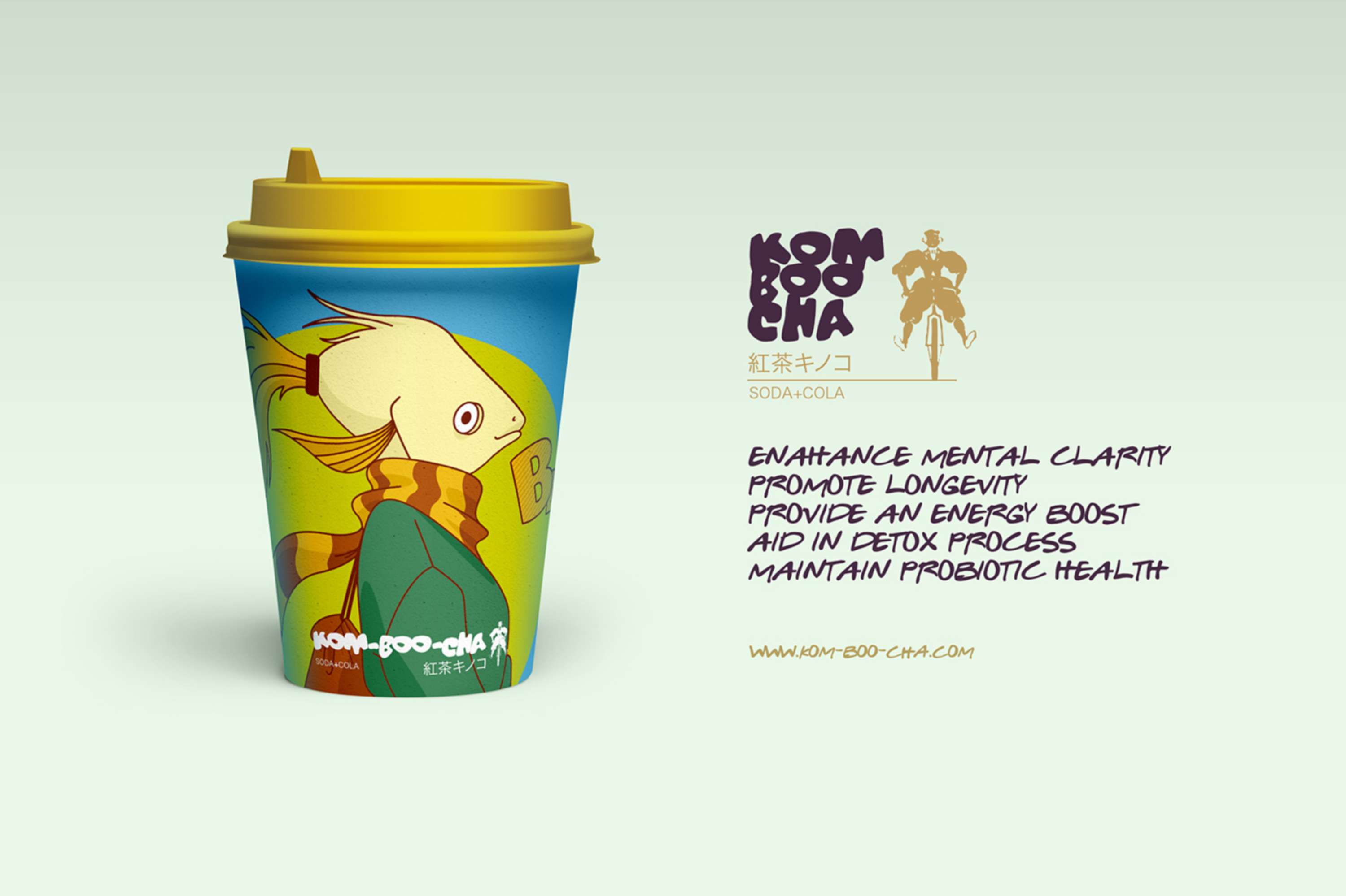 KOM-BOO-CHA™​​​​​​​ / Original animals characters by Vladimir Chinn