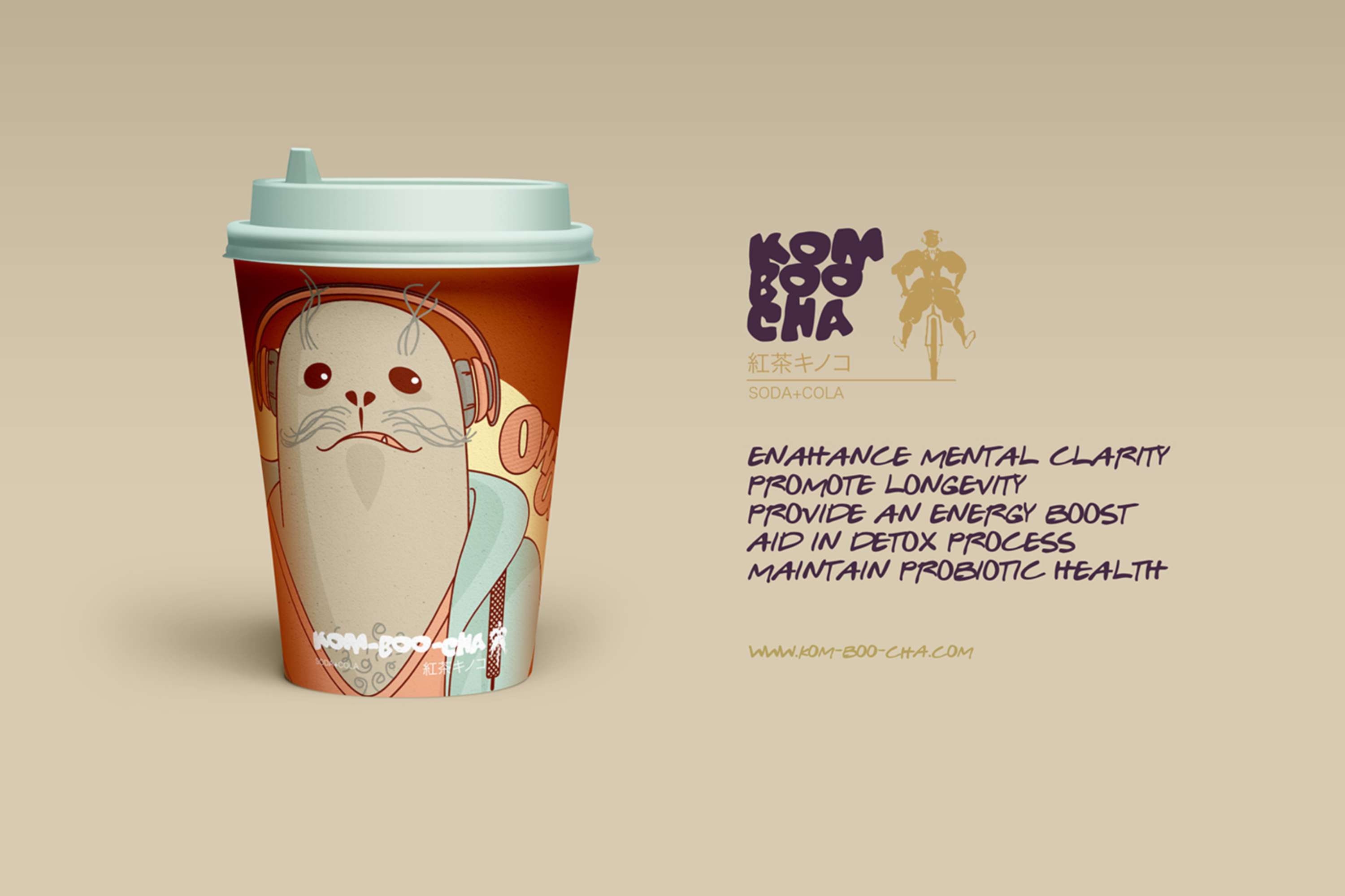 KOM-BOO-CHA™​​​​​​​ / Original animals characters by Vladimir Chinn