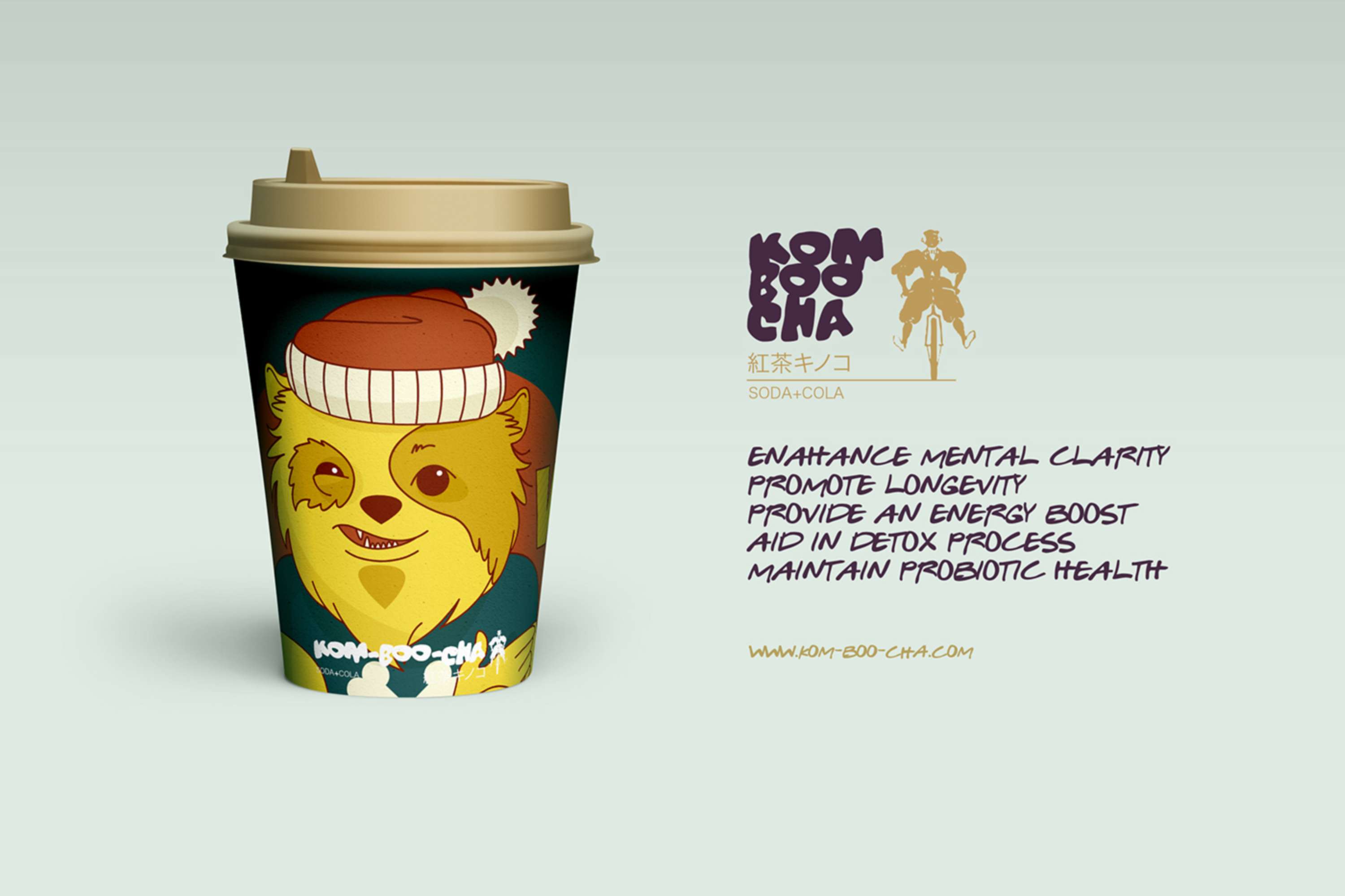 KOM-BOO-CHA™​​​​​​​ / Original animals characters by Vladimir Chinn