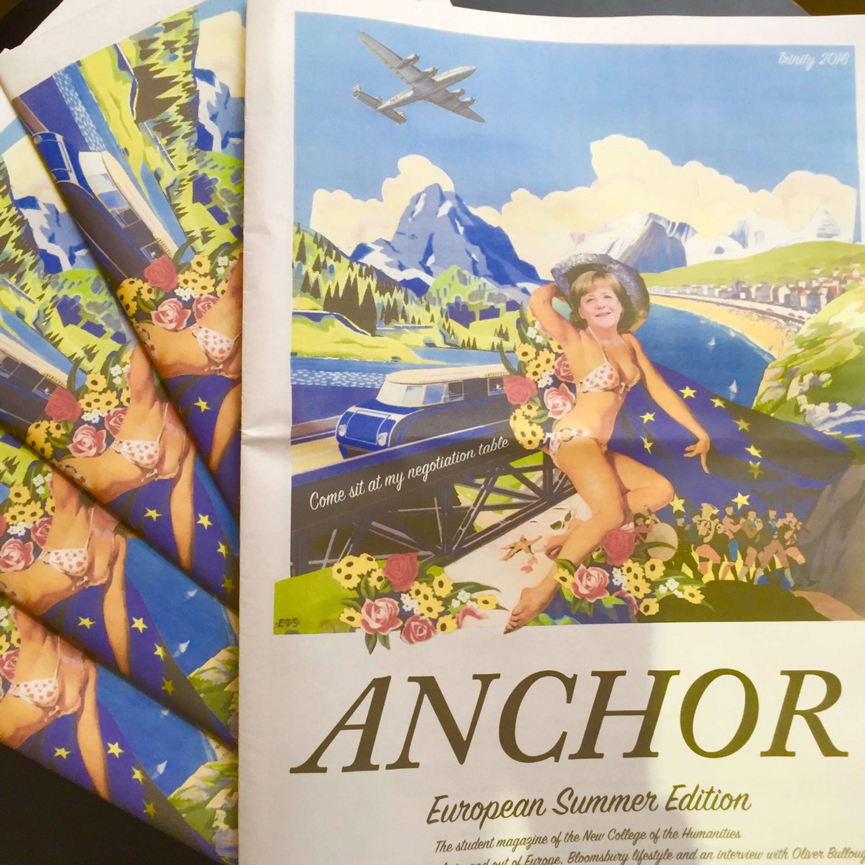 Founder and Editor of Anchor Magazine by Rory Gos Keddie