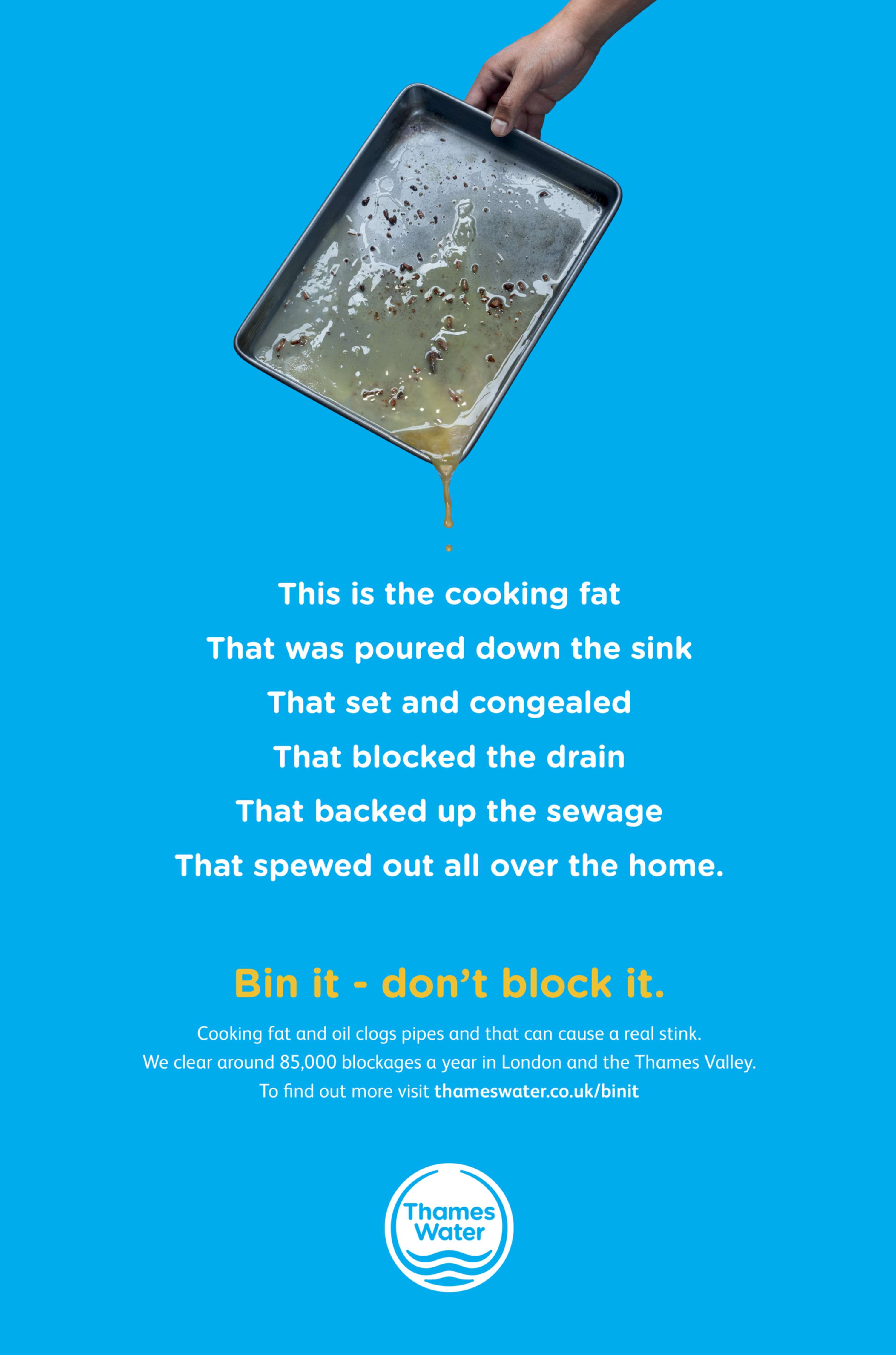 Bin it – don't block it. by 23red