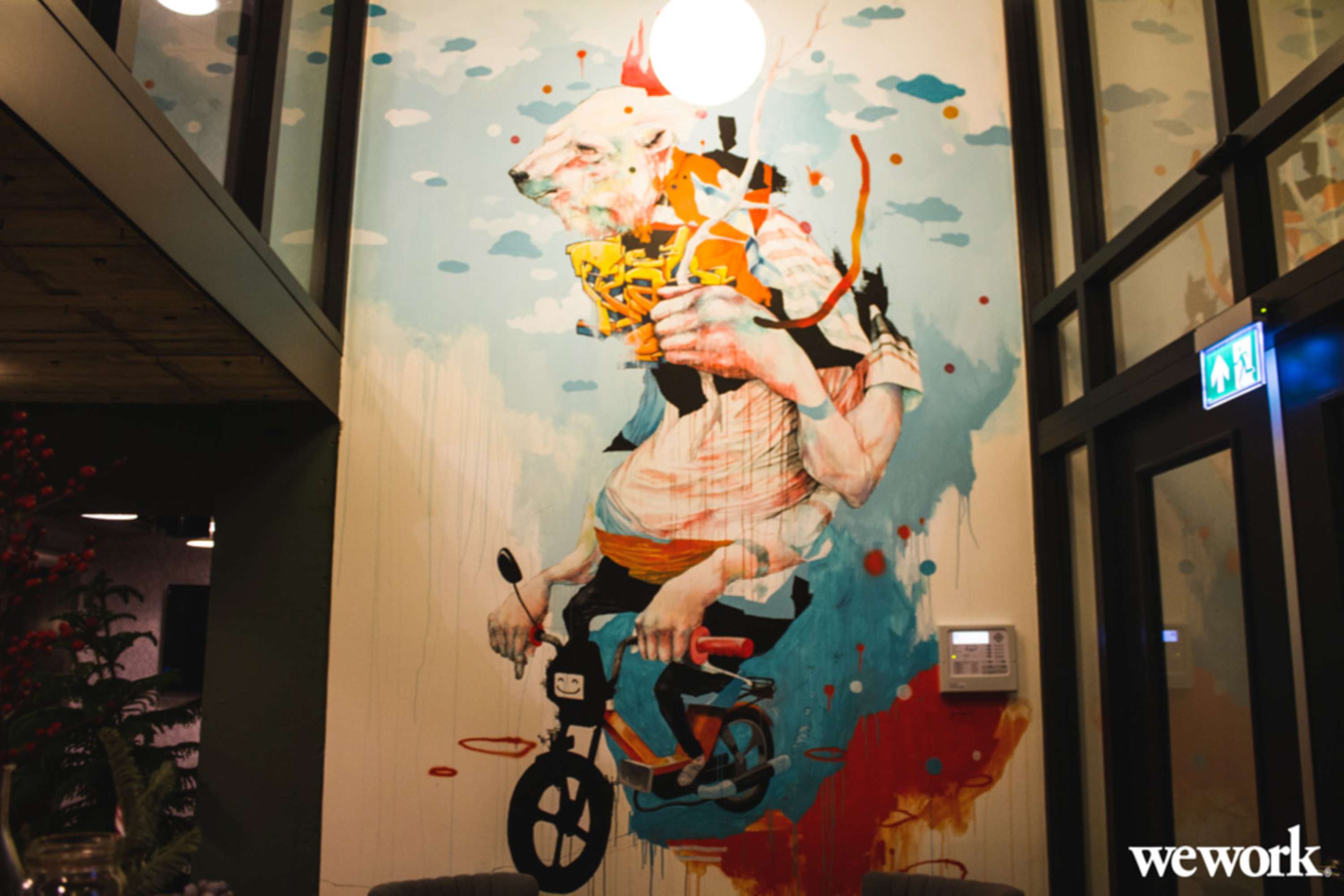 WeWork and 1xRUN Co-Curate Murals by WeWork
