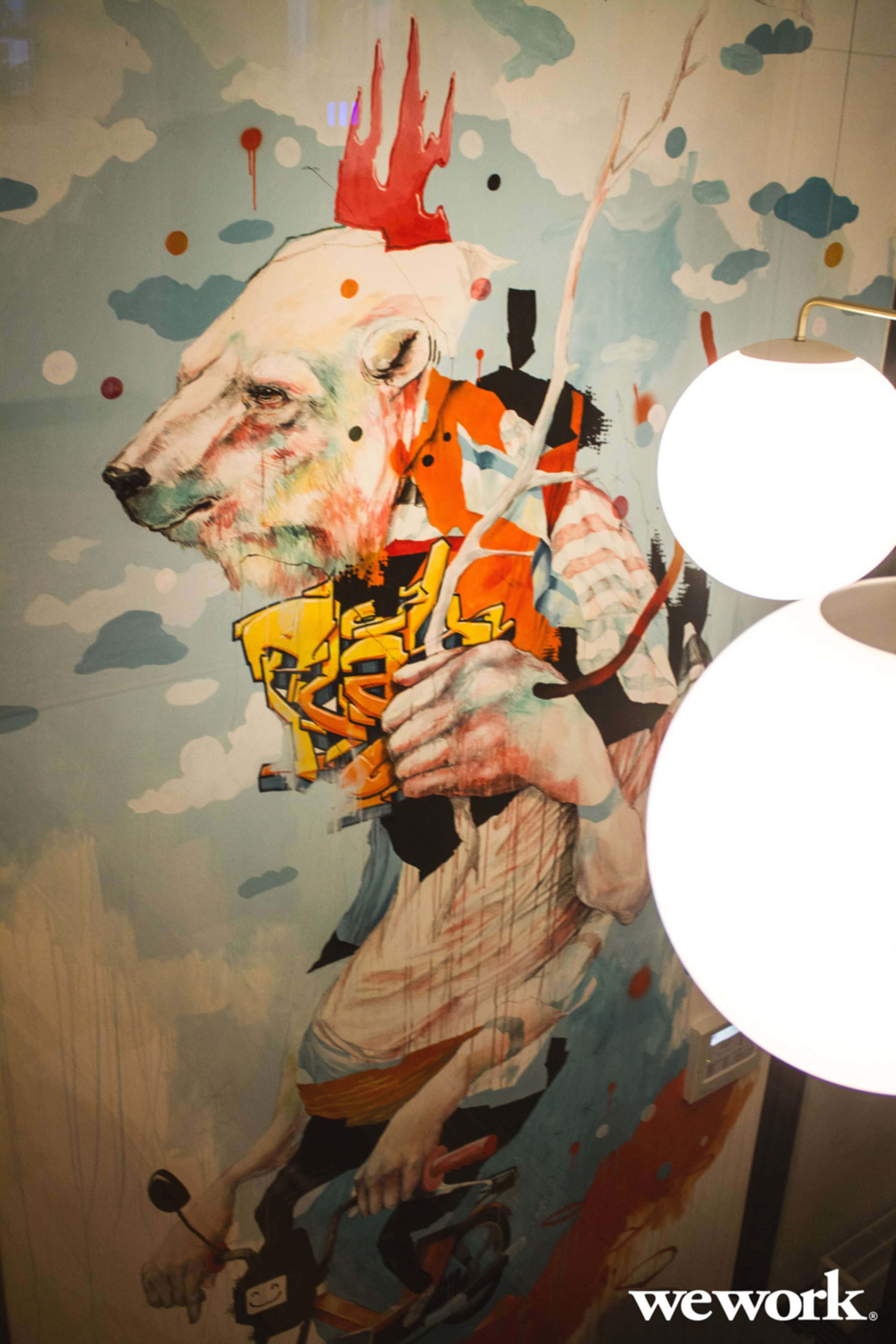 WeWork and 1xRUN Co-Curate Murals by WeWork