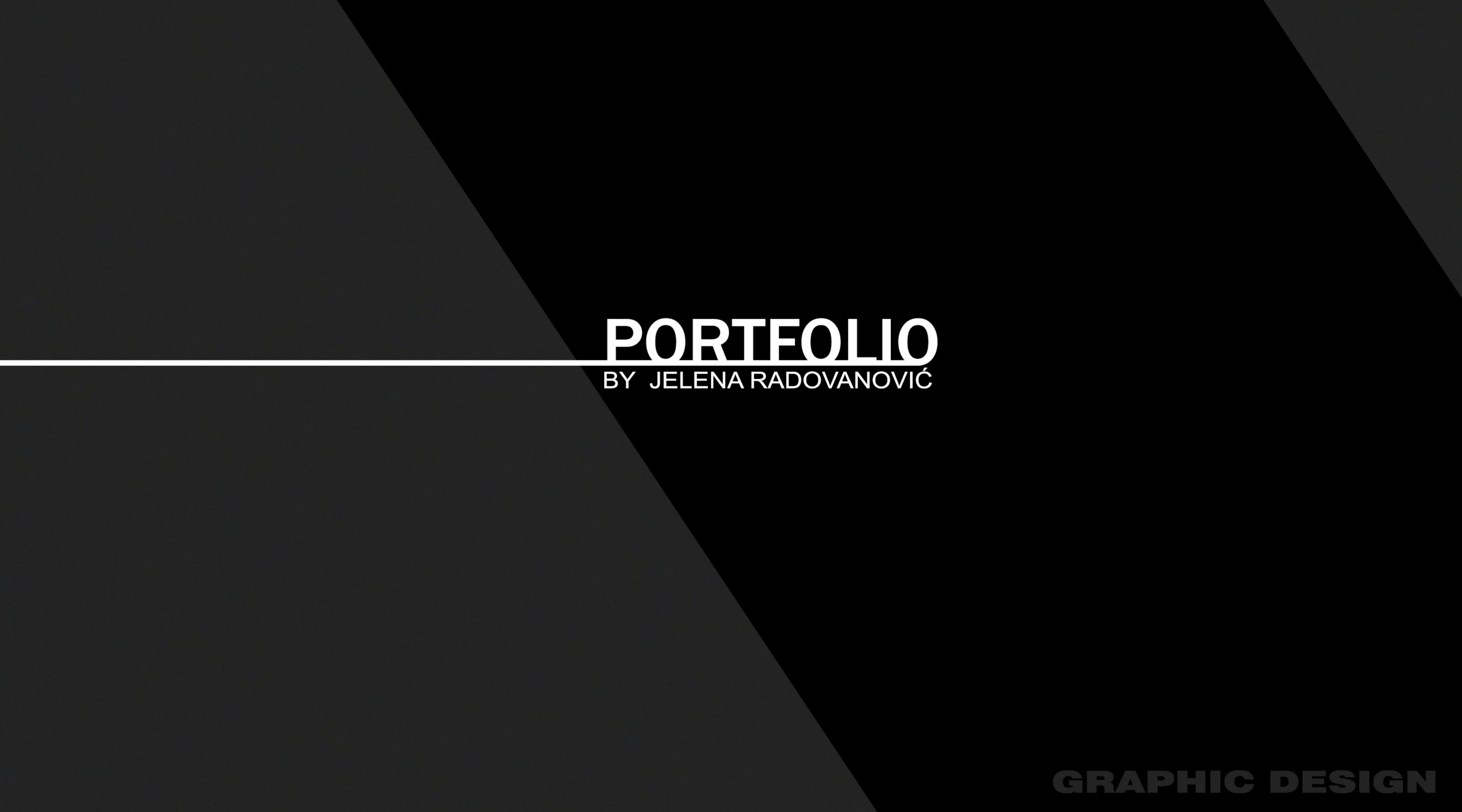 P O R T F O L I O____2014 / 2017 by Jelena Radovanovic